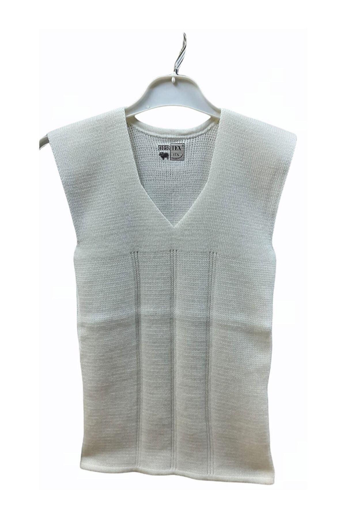 Askılı Yün Örgü Fanila