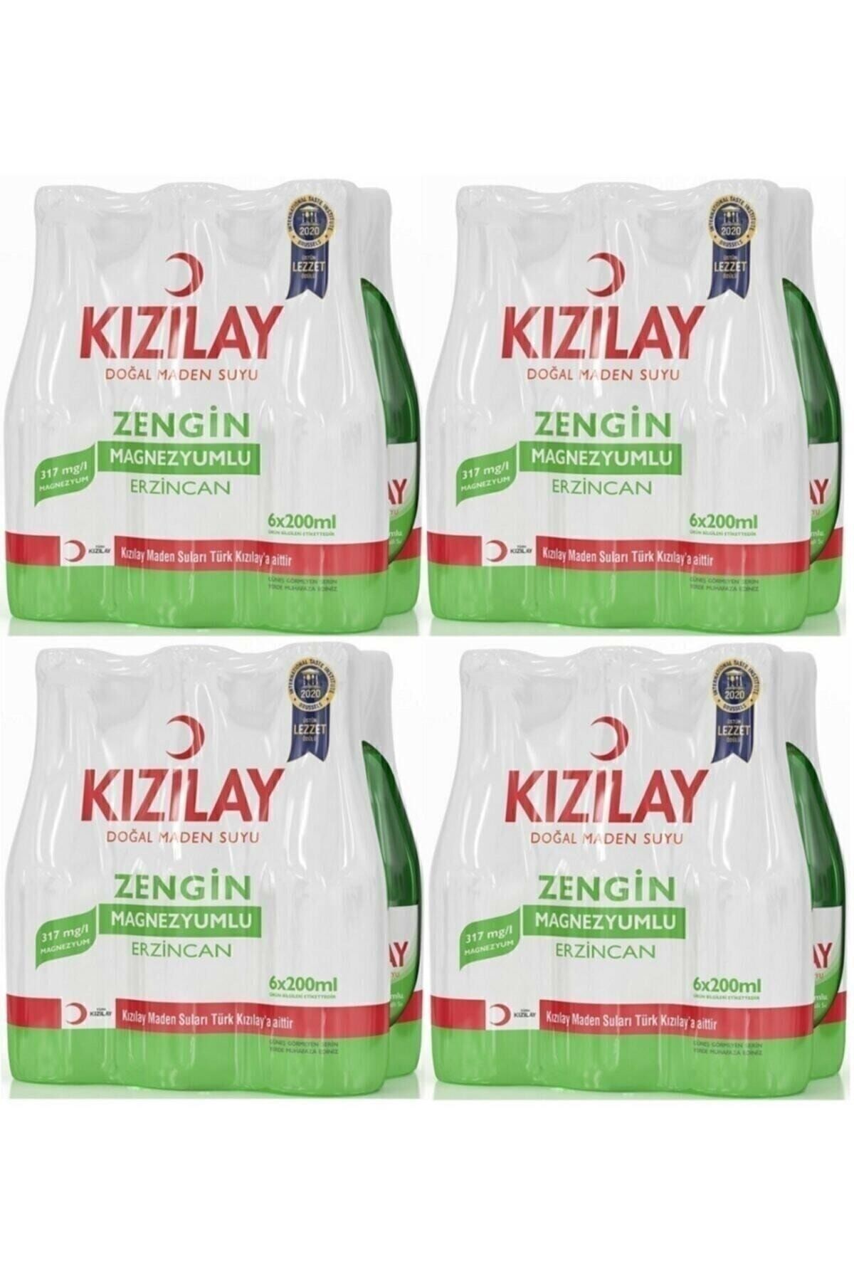 Erzincan Kızılay Sade Madensuyu 24x200 ml