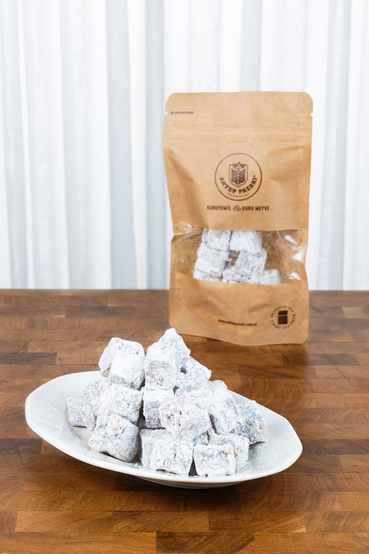Lokum Çifte Kavrulmuş Duble Fıstıklı ( 125 gram )