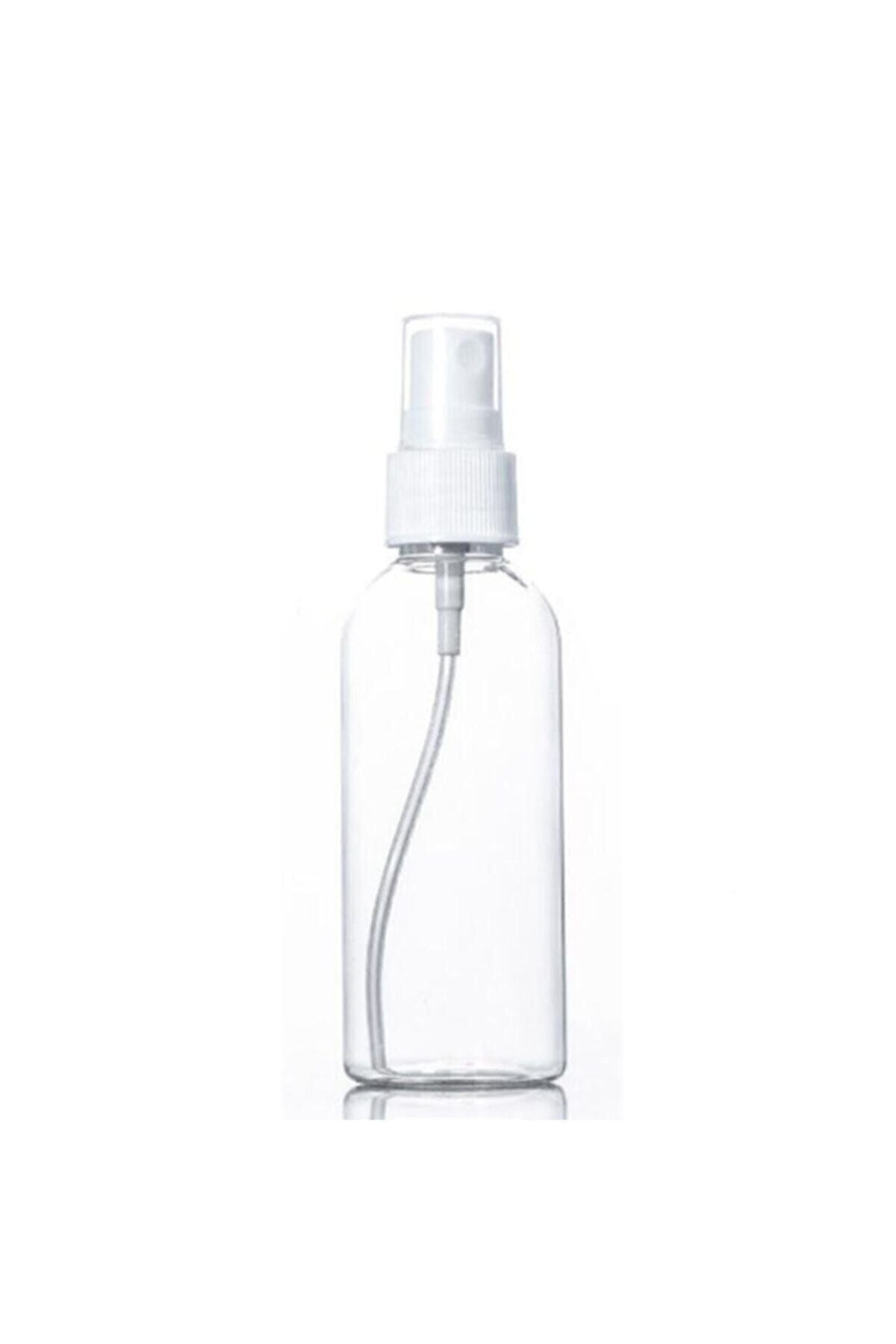 50 Adet Boş Sprey Şişesi 50 ml Sprey Başlıklı Pet Plastik Parfüm Ve Kolonya Şişesi