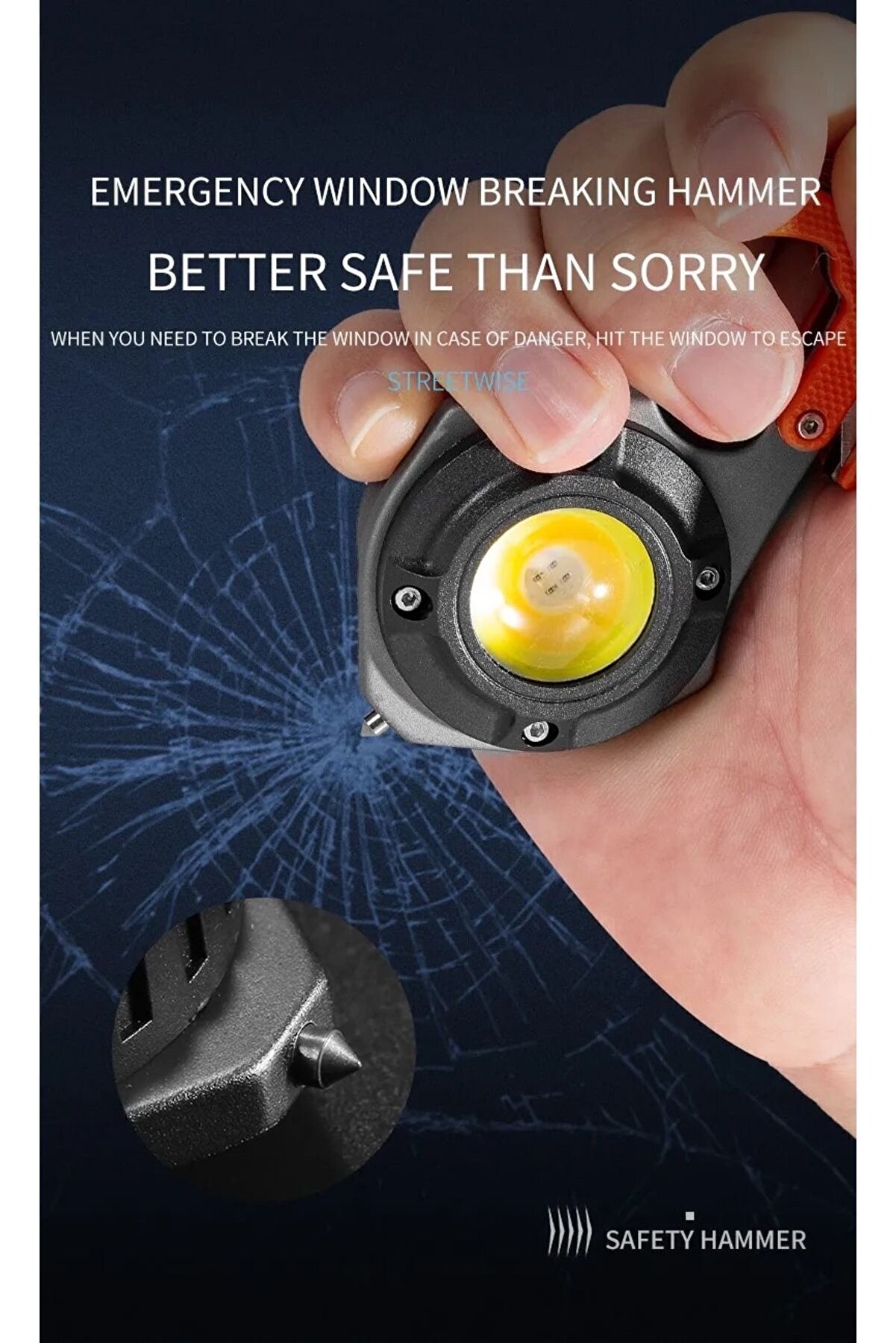 Vifa-led Mini Güçlü Cob Feneri Kamp Feneri