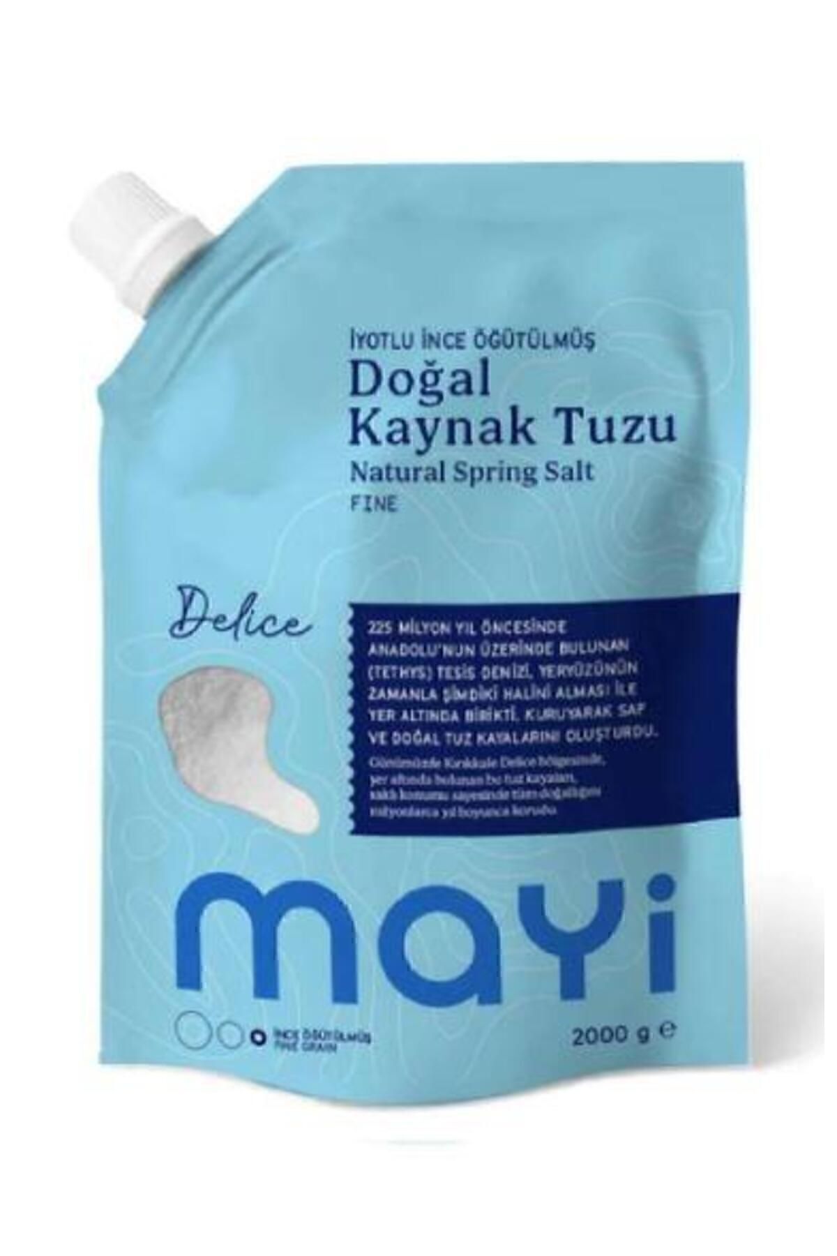 Mayi Öğütülmüş Sofra Tuzu (İyot İlaveli) 2 kg