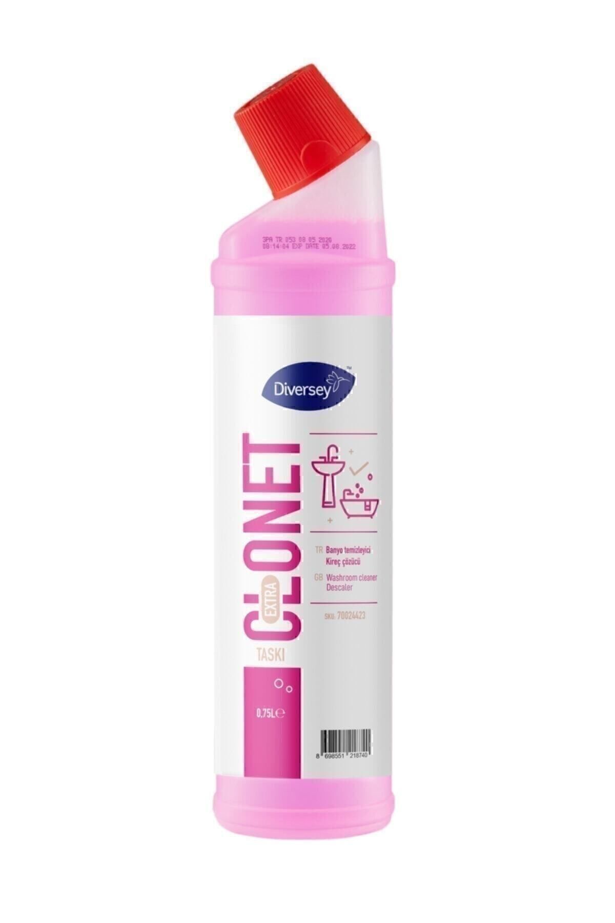 Clonet Extra Banyo Temizleyici Ve Kireç Çözücü 750 ml