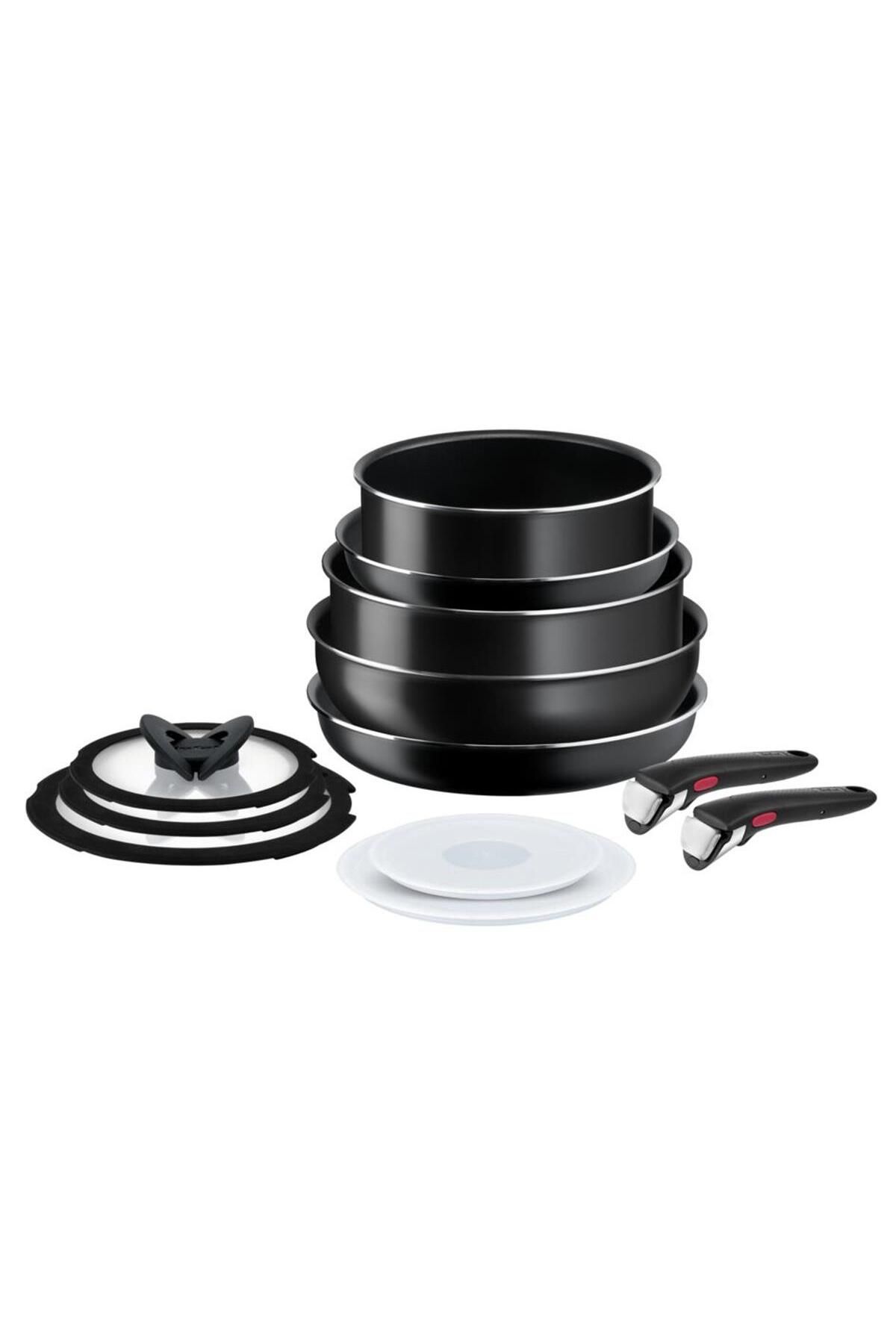 L1539253 Titanyum 1X Ingenio SimpleCook 12 Parça Tava Tencere Seti - 2100125537