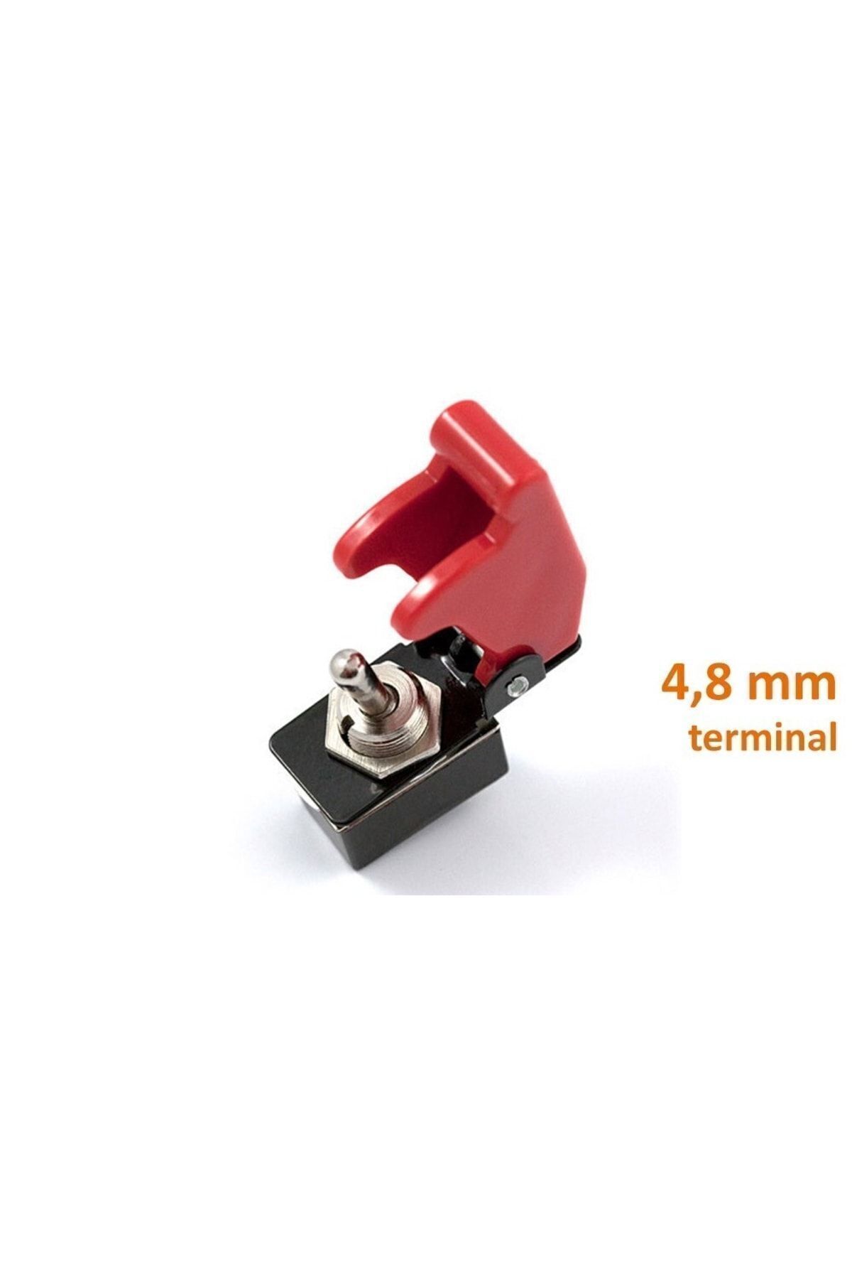 Aç/kapa Şalter Toggle Anahtar Nos Tip Kapak Kırmızı-s9508 Paket Içeriği: 1 Set