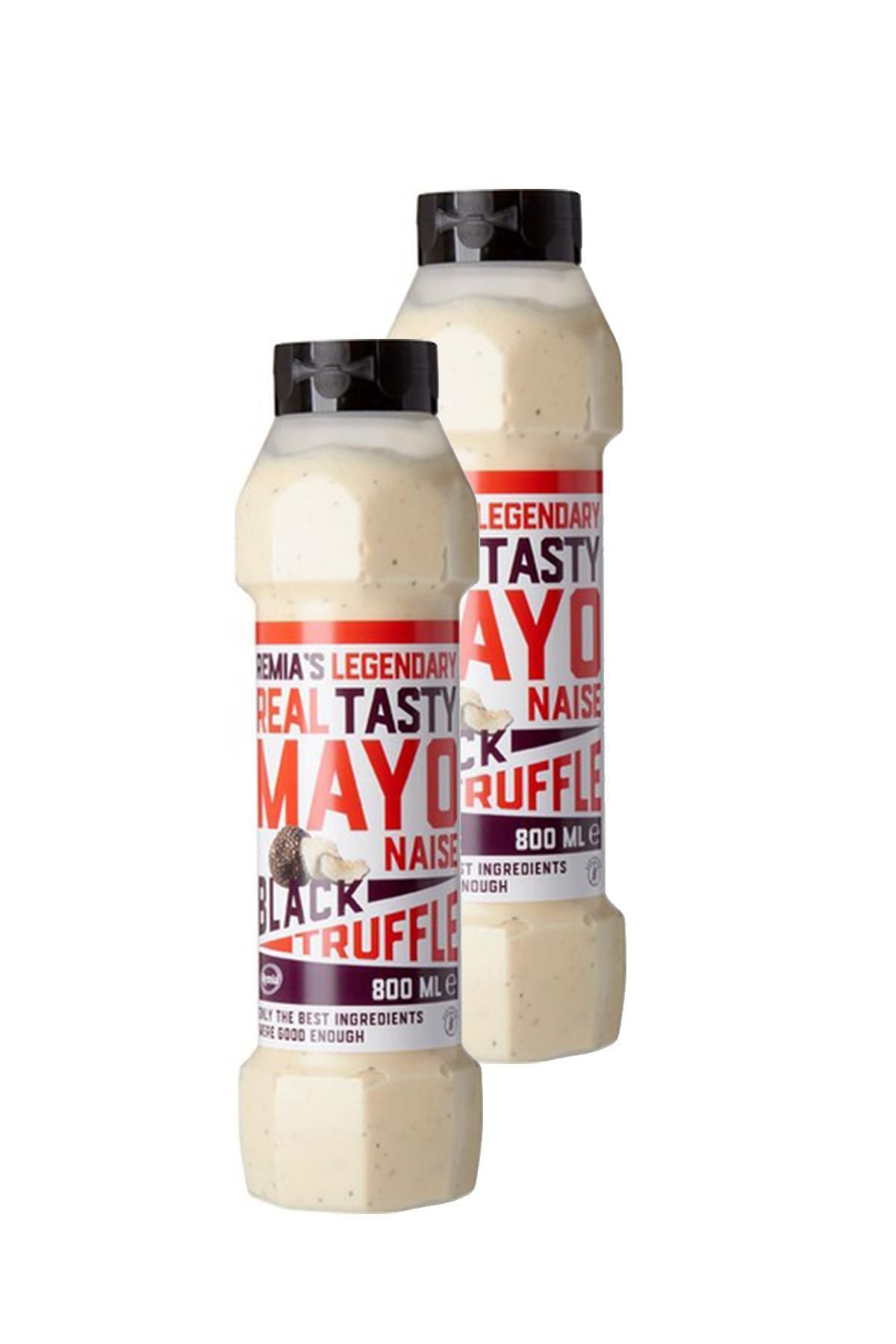 Siyah Trüf Mantarlı Mayonez 800 ml Trüf X 2 Adet