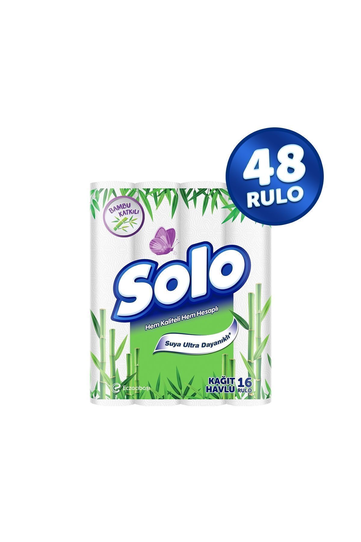 Kağıt Havlu Bambu Katkılı 48'li