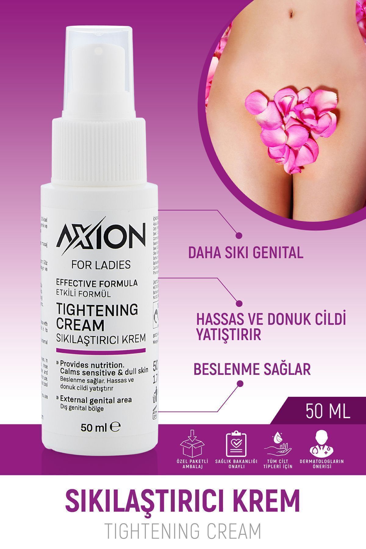 Sıkılaştırıcı Krem Genıtal Bölge Daraltıcı 50 ml (((( Secret Kargo ))))