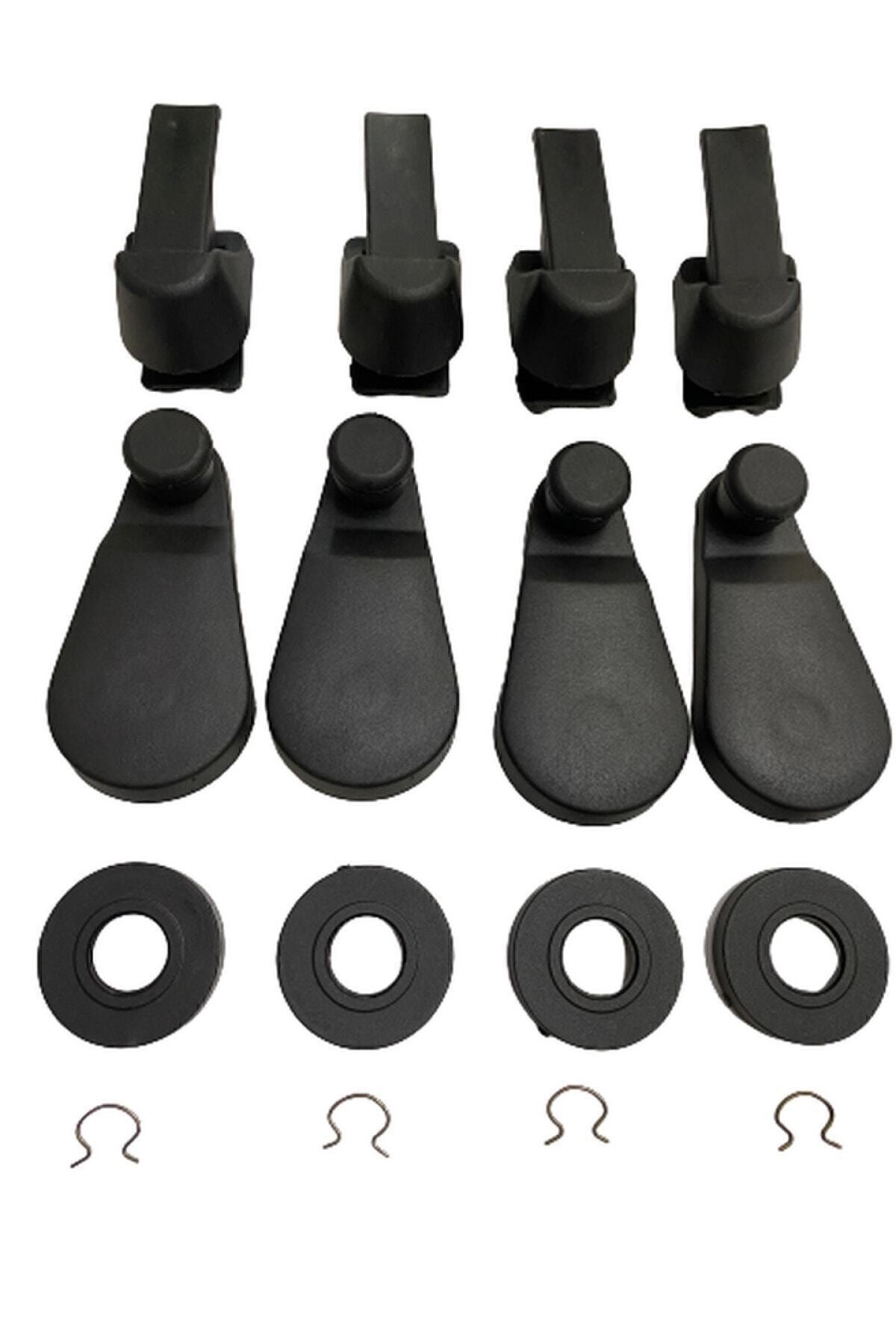 Tofaş Uyumlu Kapı Ve Cam Kolu 12 Parça Set Doğan Slx Kartal Şahin Kapı Ve Cam Kolu Set