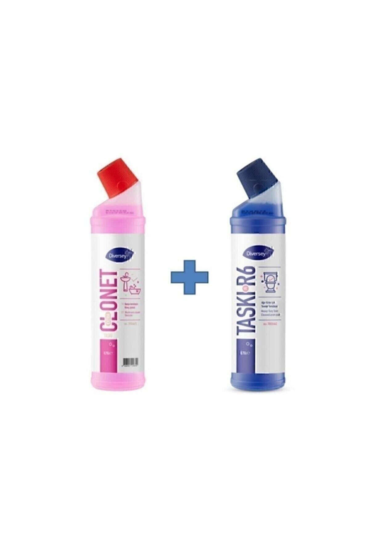 Taski Clonet Extra 750 Ml. + Taski R6 750 Ml (2'li Paket)