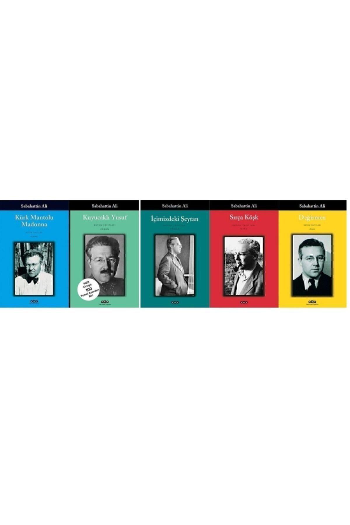 Kürk Mantolu Madonna / Kuyucaklı Yusuf / Içimizdeki Şeytan / Sırça Köşk / Değirmen (5 Kitap Set)