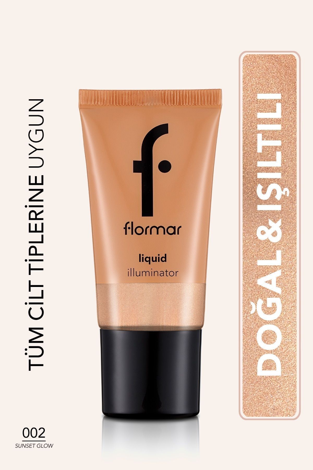 Doğal Işıltı Veren Aydınlatıcı Makyaj Bazı (ORTA TON)-liquid Illuminator-002 - 8690604534753