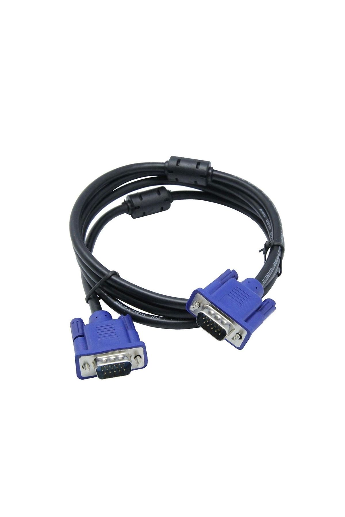 Vga Kablo 15 Pin Erkek Filtreli 5 Metre