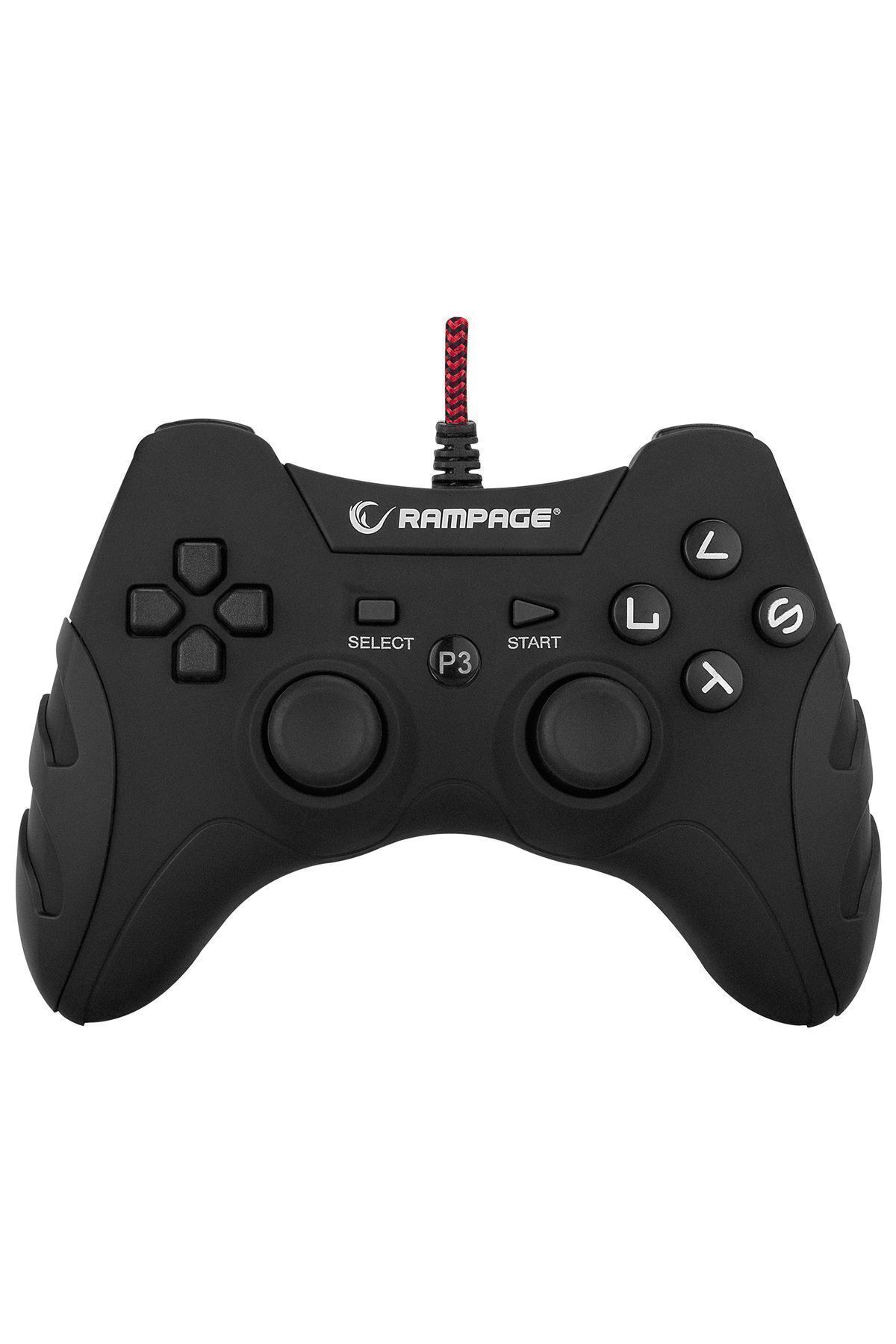 Rampage Sg-r218 Ps3-pc X Input Siyah Usb 1.8m