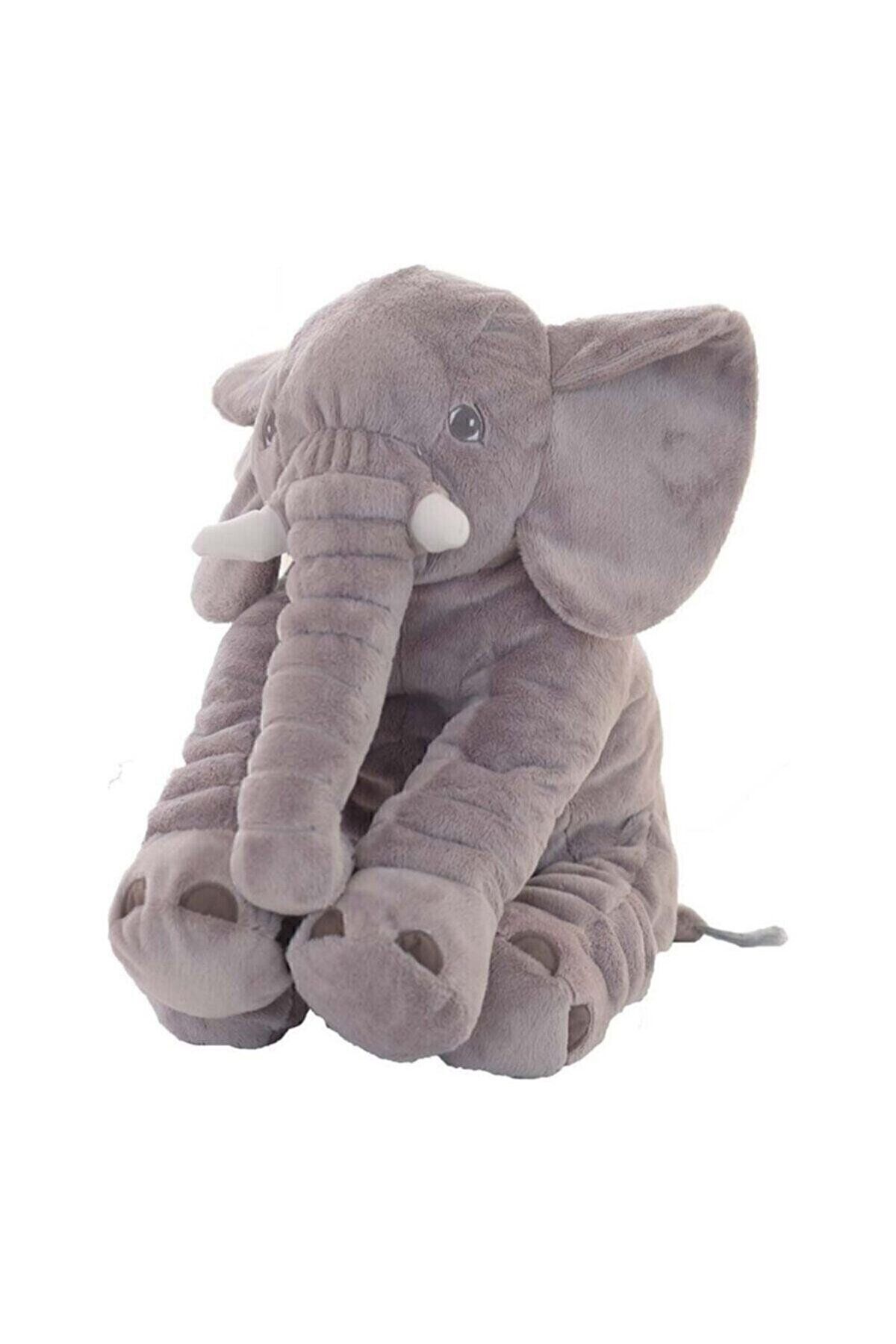 Gri Pof Uyku Arkadaşım Fil 65 Cm 35 cm Gri 11+ Yaş Türkçe Hayır Hayır