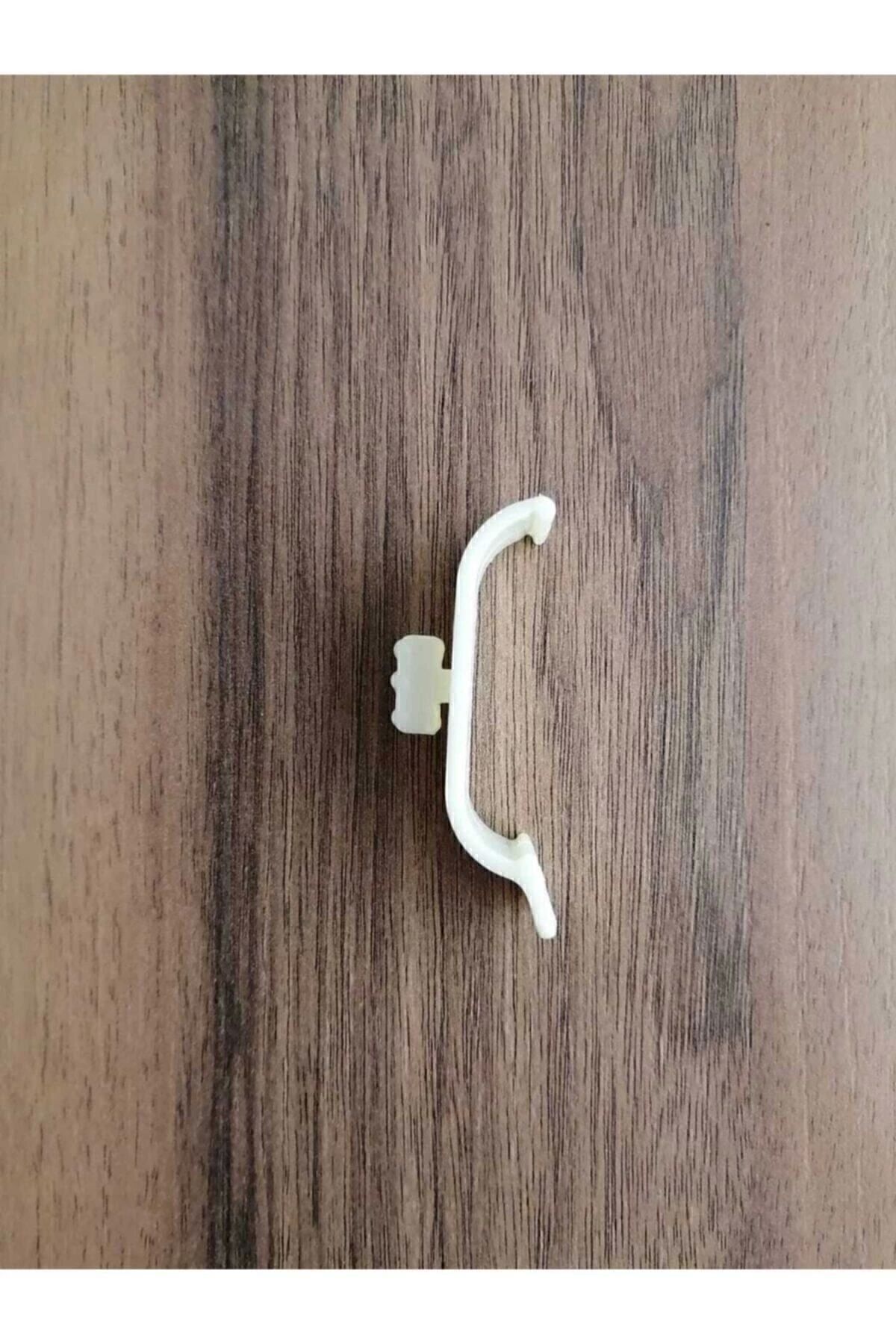 Stor Zebra Perde Pratik Kornişe Takma Aparatı 10 Adet Pratik Ayak Geniş Boy