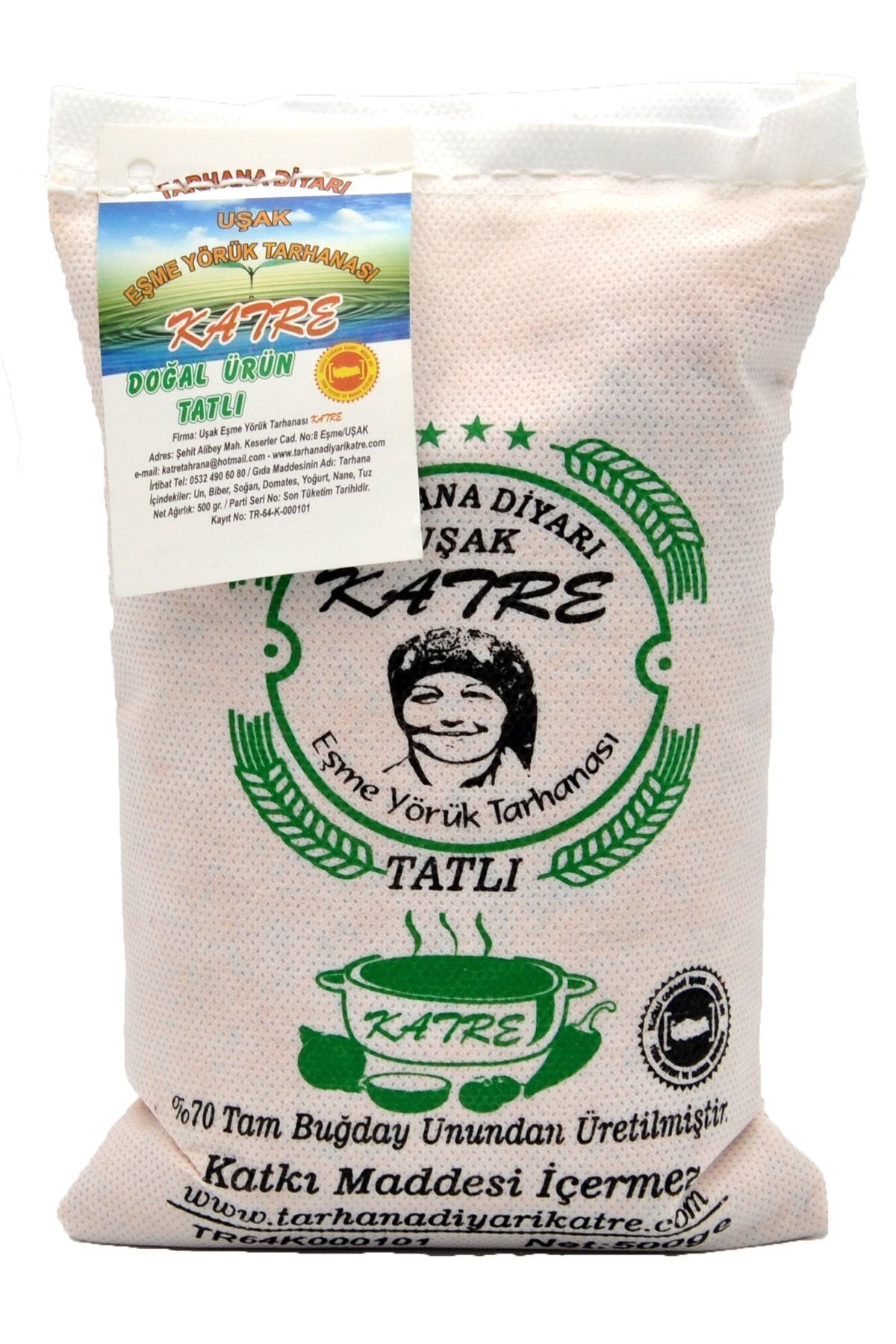 %100 Doğal Uşak Eşme Yörük Tarhanası - 500 gr. Tatlı