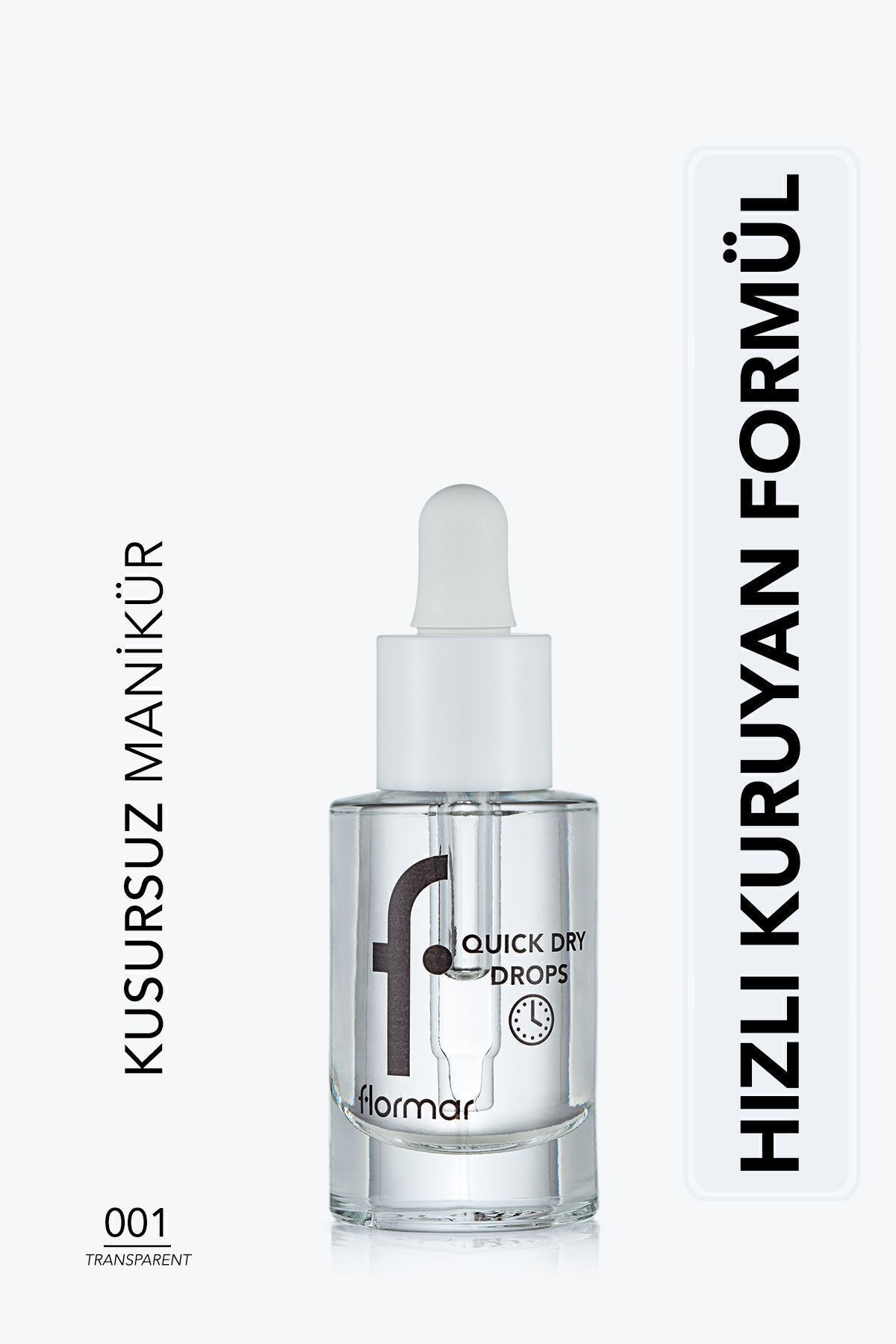 Hızlı Kurutma Etkili Oje Sonrası Bakım Yağı - Quick Dry Drops - 001 - 8682536046534