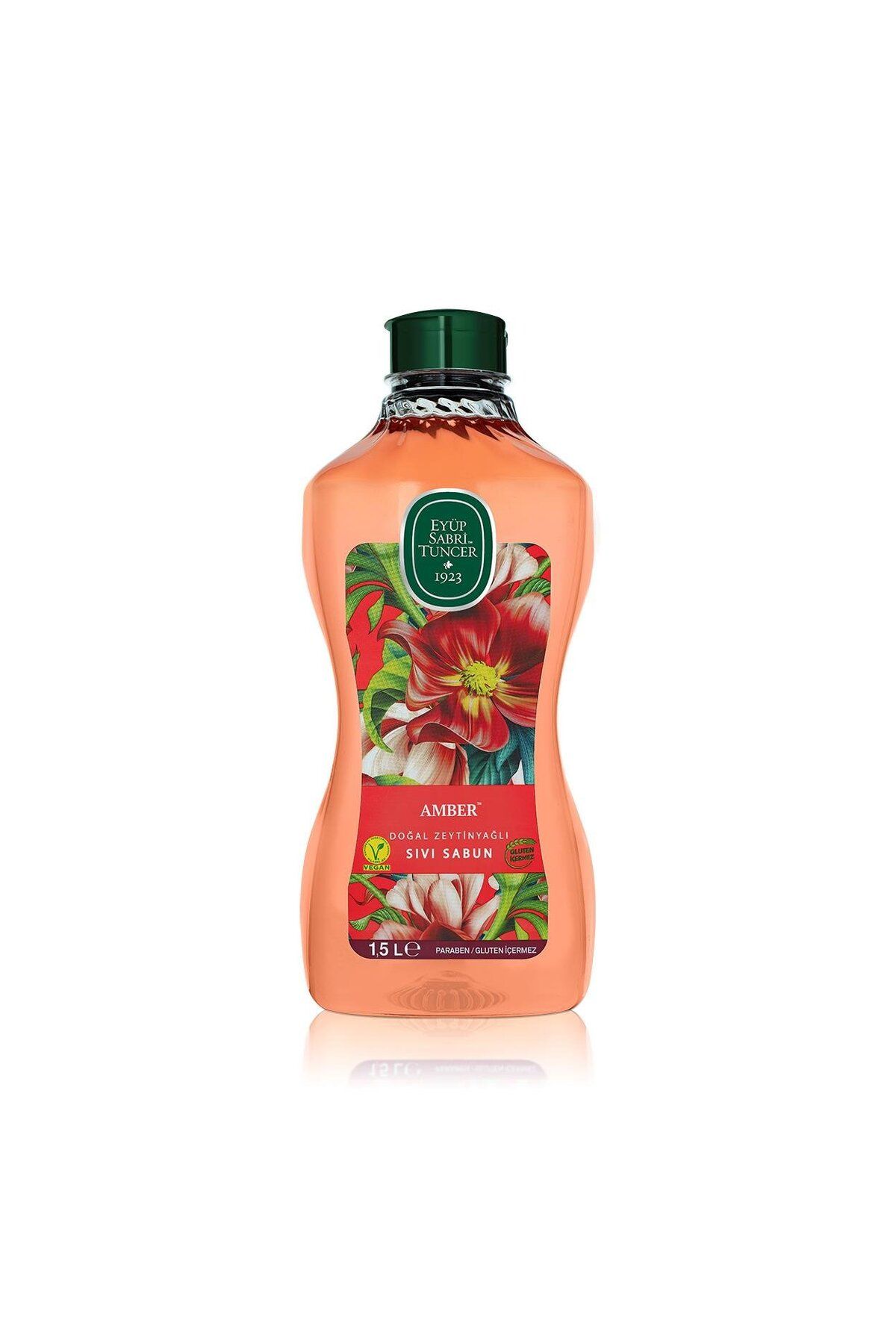Amber Doğal Zeytinyağlı Sıvı Sabun 1.5 Lt