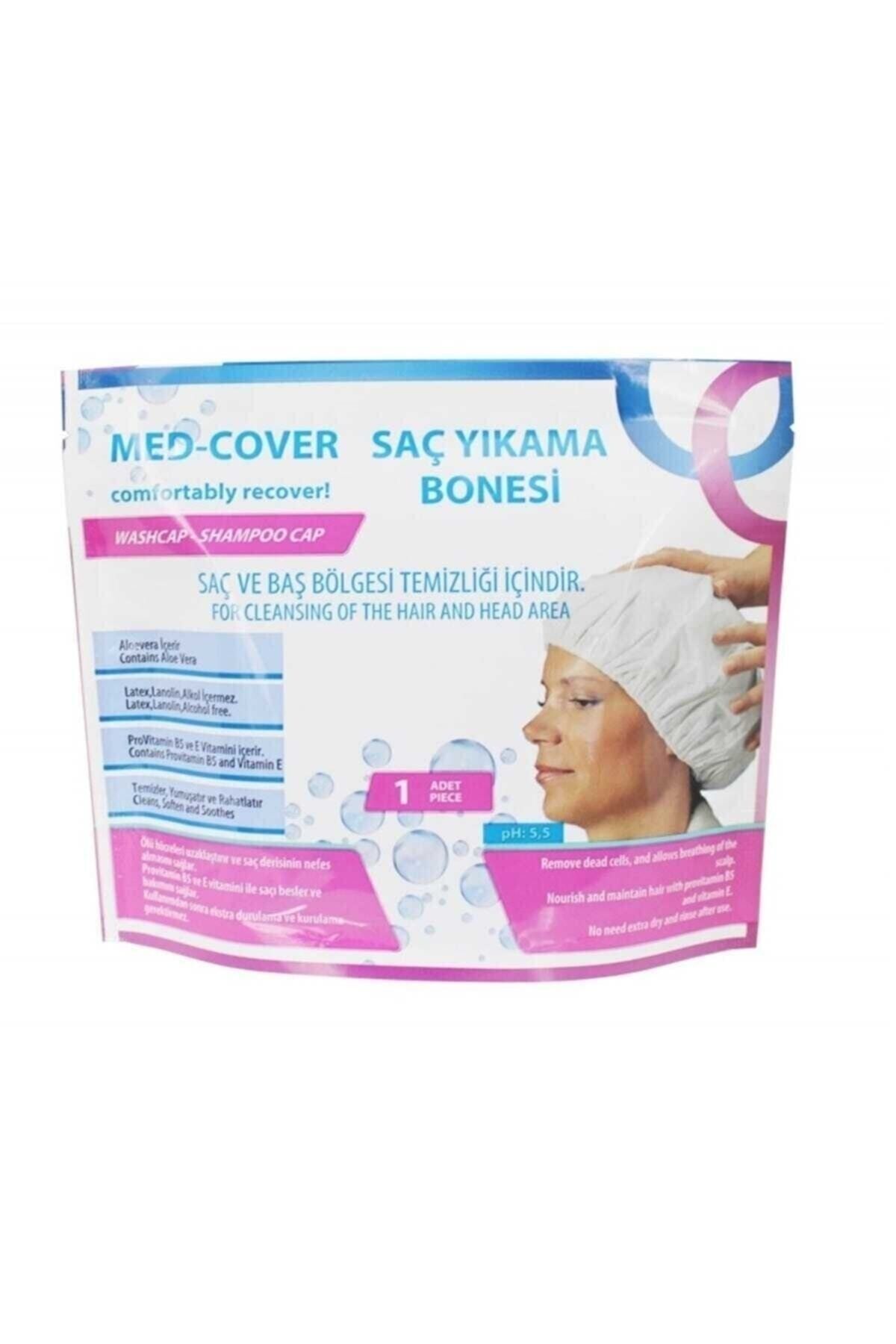 Med-cover Saç Yıkama Bonesi 3 Adet