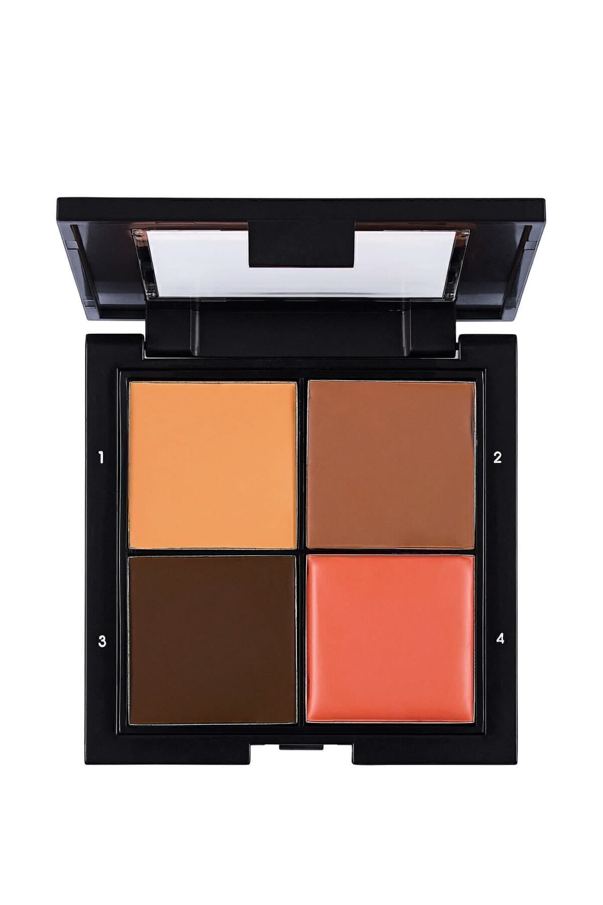 Yoğun Pigmentli Kontür Paleti  - Contour Palette - 004 Dark - 8690604370818