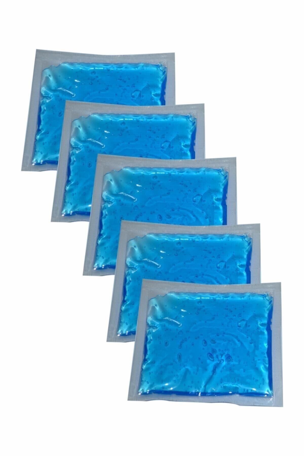 5 Adet Soğuk Sıcak Jel Kompres Termojel 13x13 Cm Brk0038
