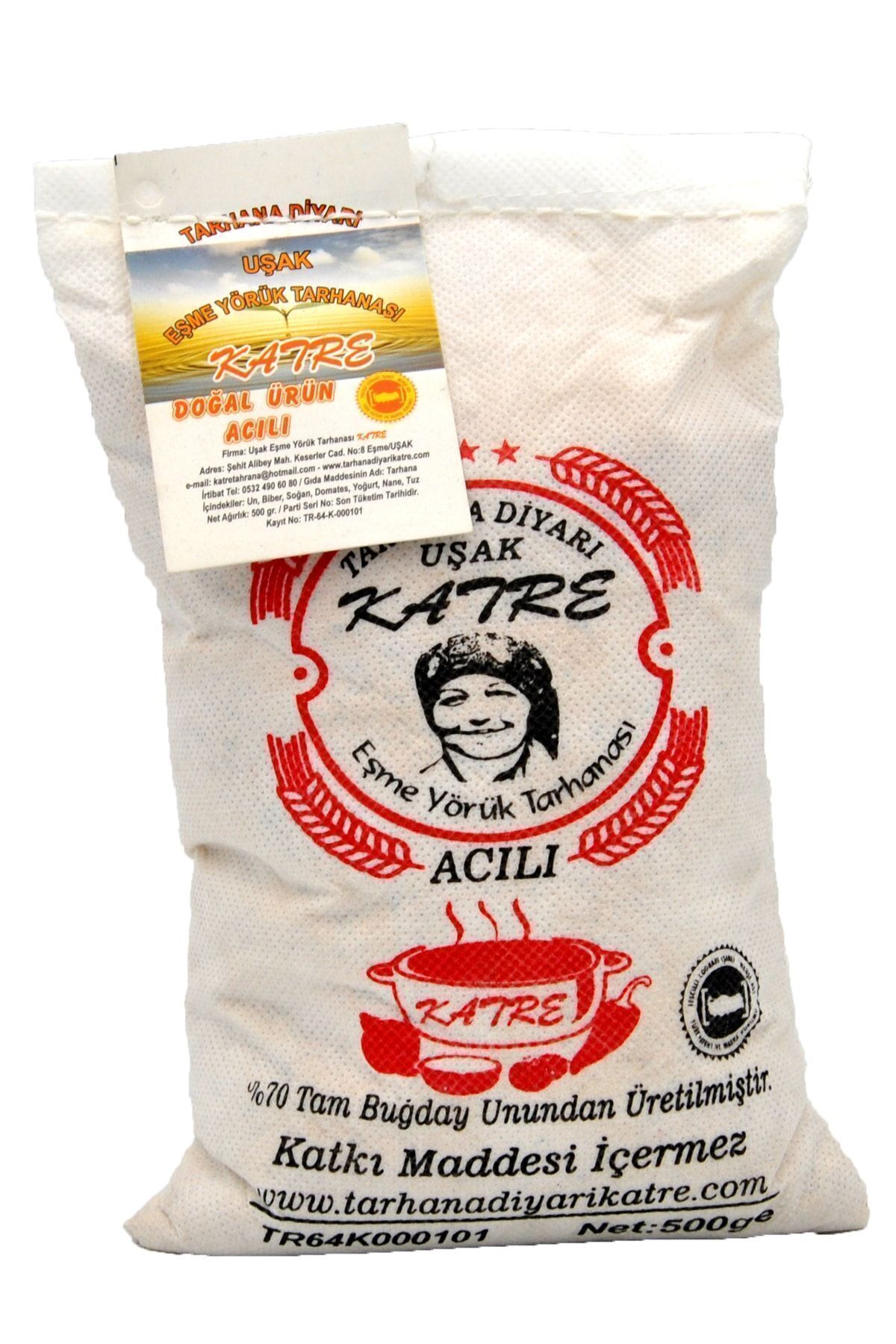 %100 Doğal Uşak Eşme Yörük Tarhanası - 500 Gr. Acılı