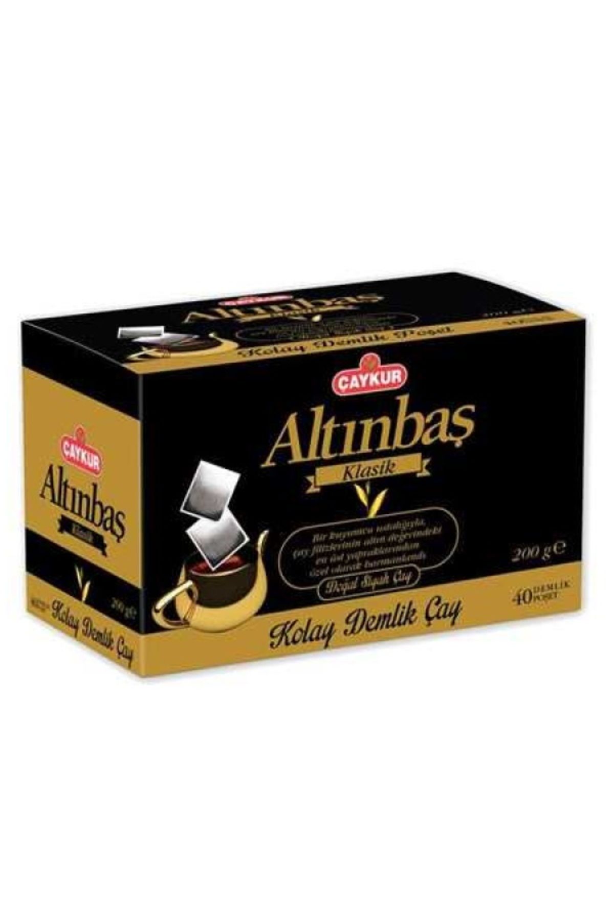 Altınbaş 200gr 40adet Demlik Süzen Poşet Çay