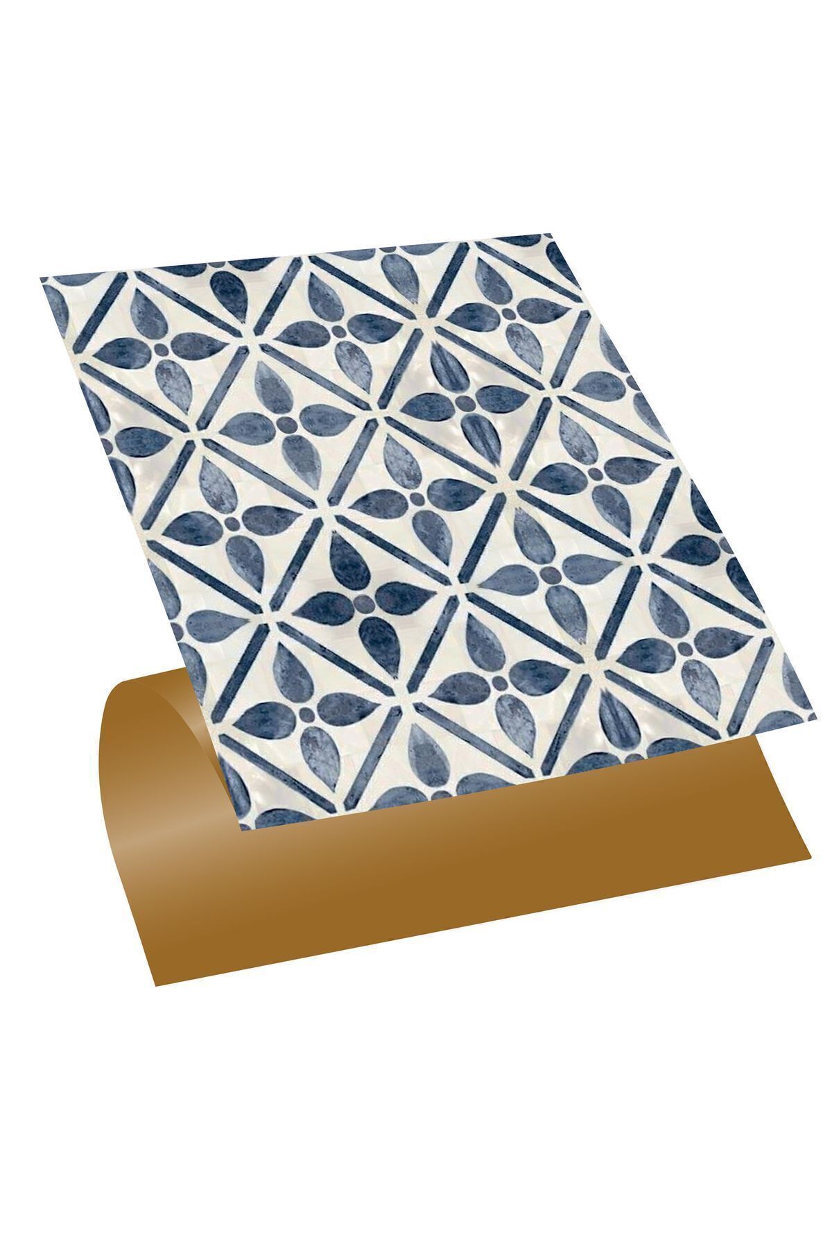 Kendinden Yapışkanlı Serenıty Desenli Tezgah Arası Kaplama Pvc Karo 30x30 Cm (11 ADET) 1m2