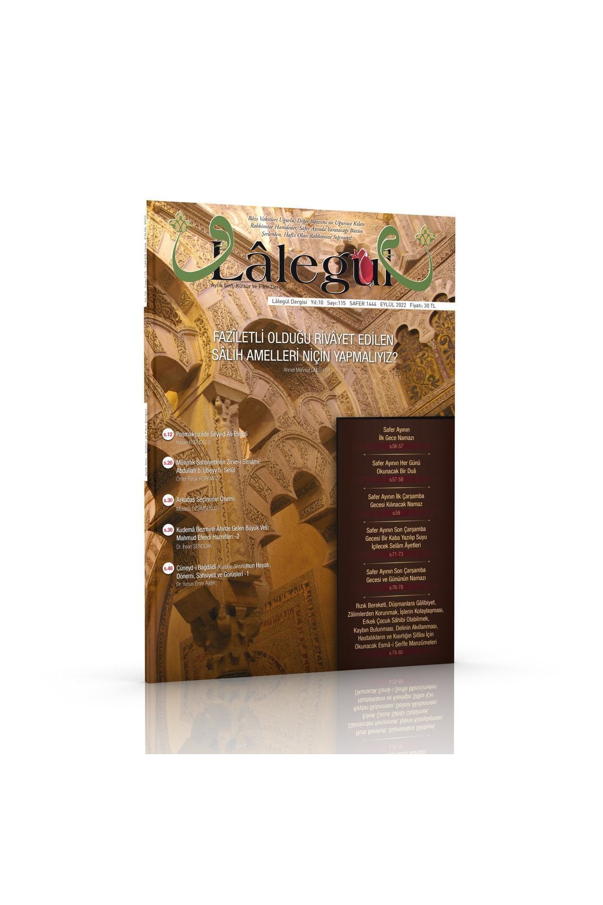 Lalelgül Dergisi Eylül 2022 (115. Sayı)