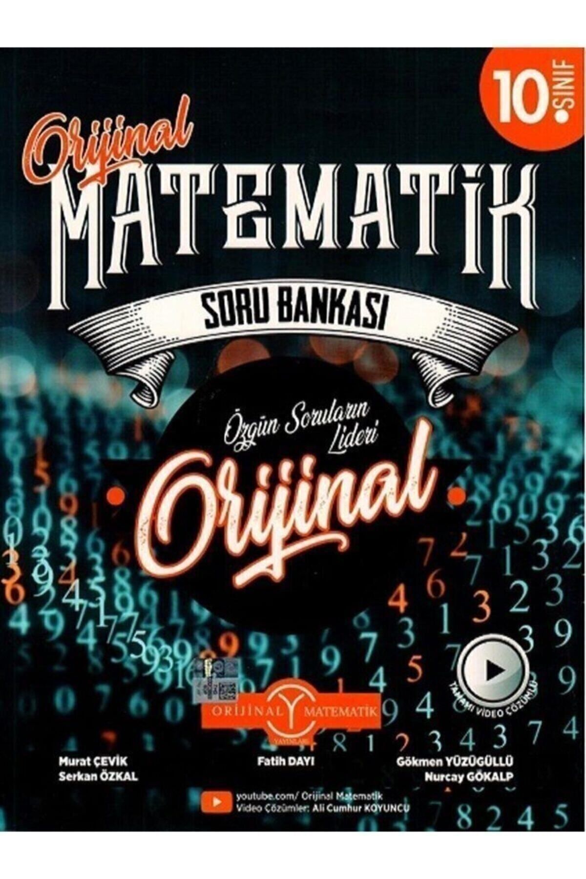 Orijinal 10. Sınıf Orijinal Matematik Soru Bankası Süper Fiyat Ayraç Hediyeli