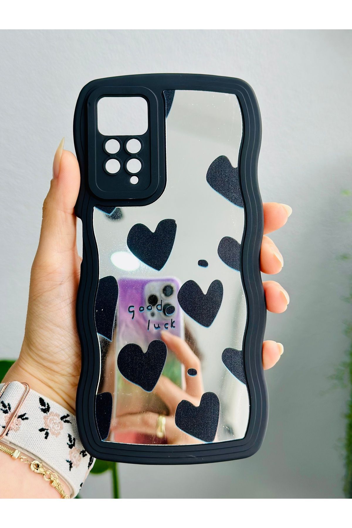Xiaomi Note 11 Pro - 12 Pro 4g Uyumlu Aynalı Tasarımlı Silikon Kılıf
