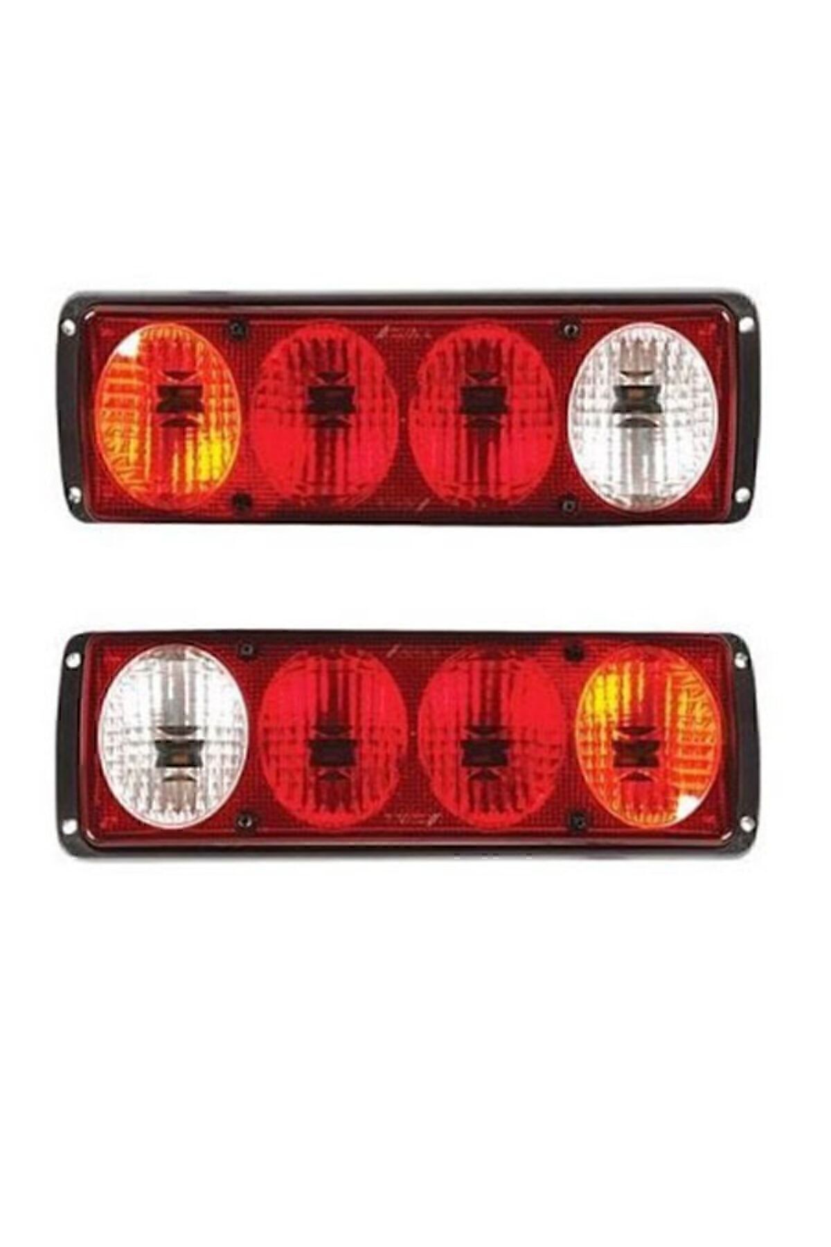 UNİVERSAL 4 MERCEKLİ STOP LAMBA KABLOLU KOMPLE TAKIM (2 ADET)