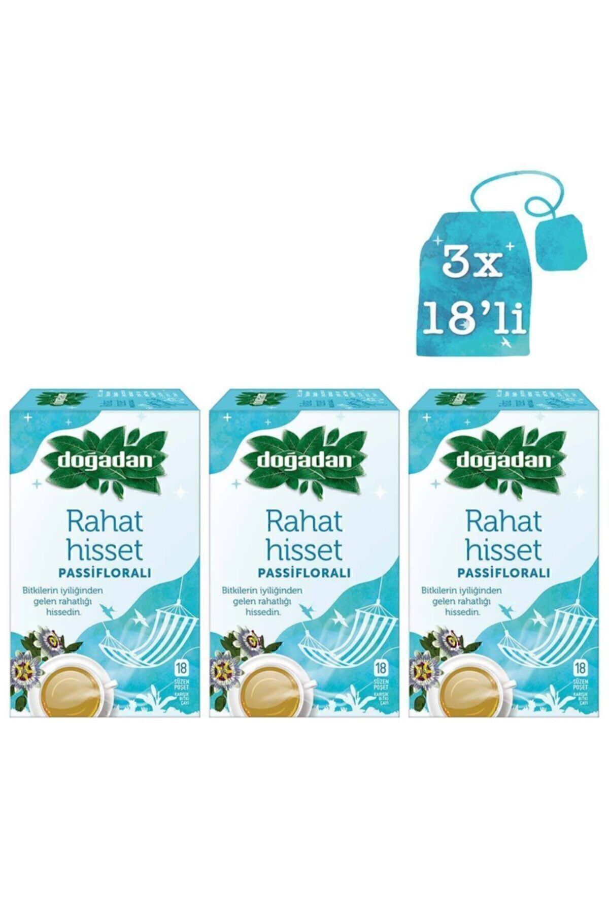 Rahat Hisset Pasifloralı (18 Lİ) X3