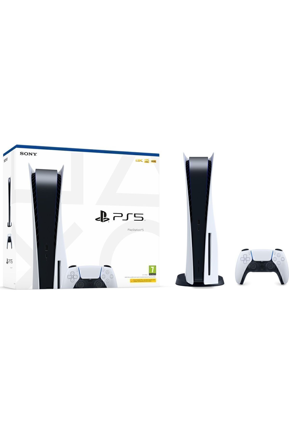 Playstation 5 Standart Edition 825 GB Türkçe Menü (İthalatçı Garantili)