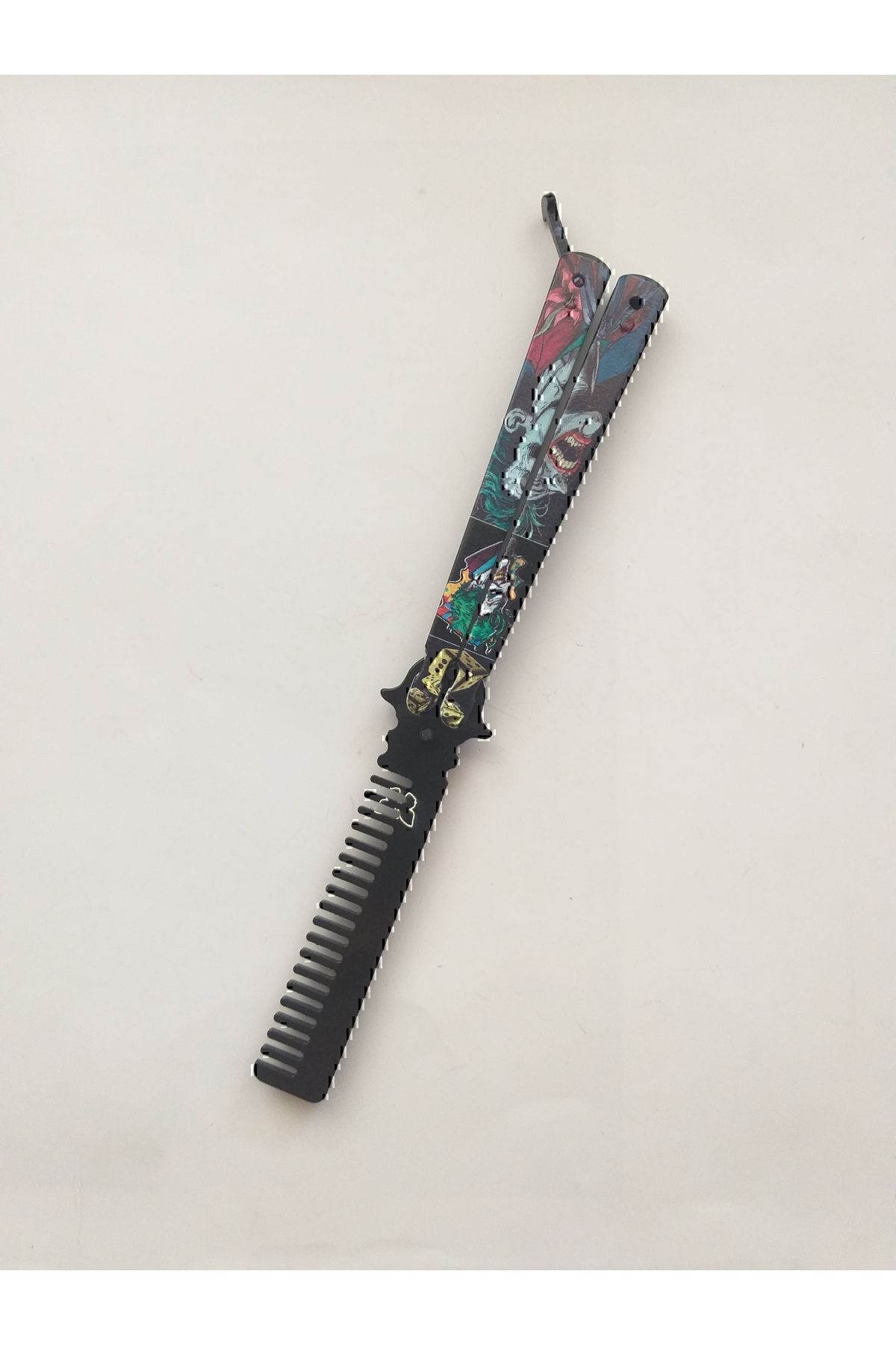 21 Cm Metal Kelebek Joker Taraktır. Çakı Bıçak Değildir