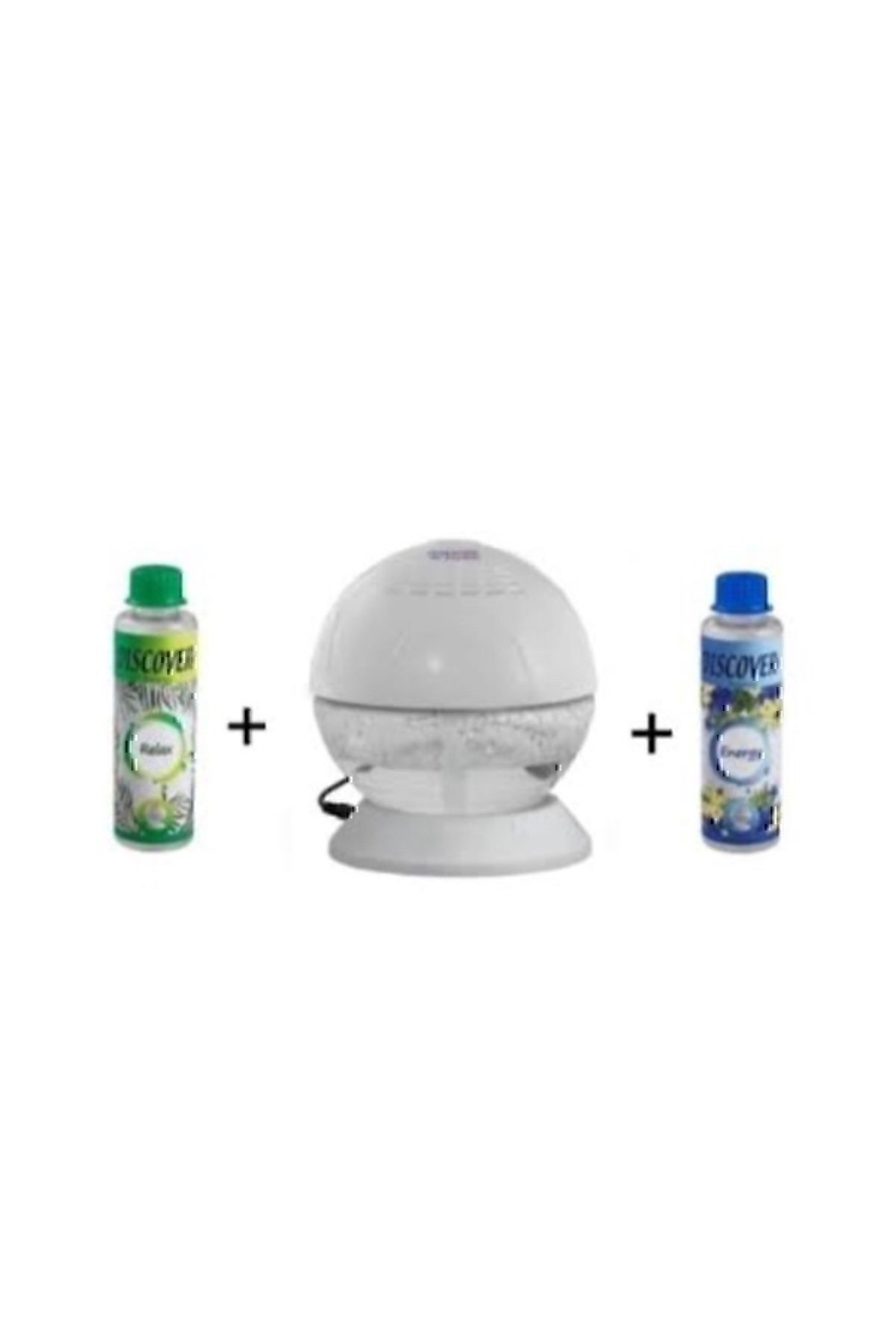 Sihirli Küre Hava Temizleme Makinesi Işıklı Küre + 1 Adet Relax + 1 Adet Energy Solüsyonu