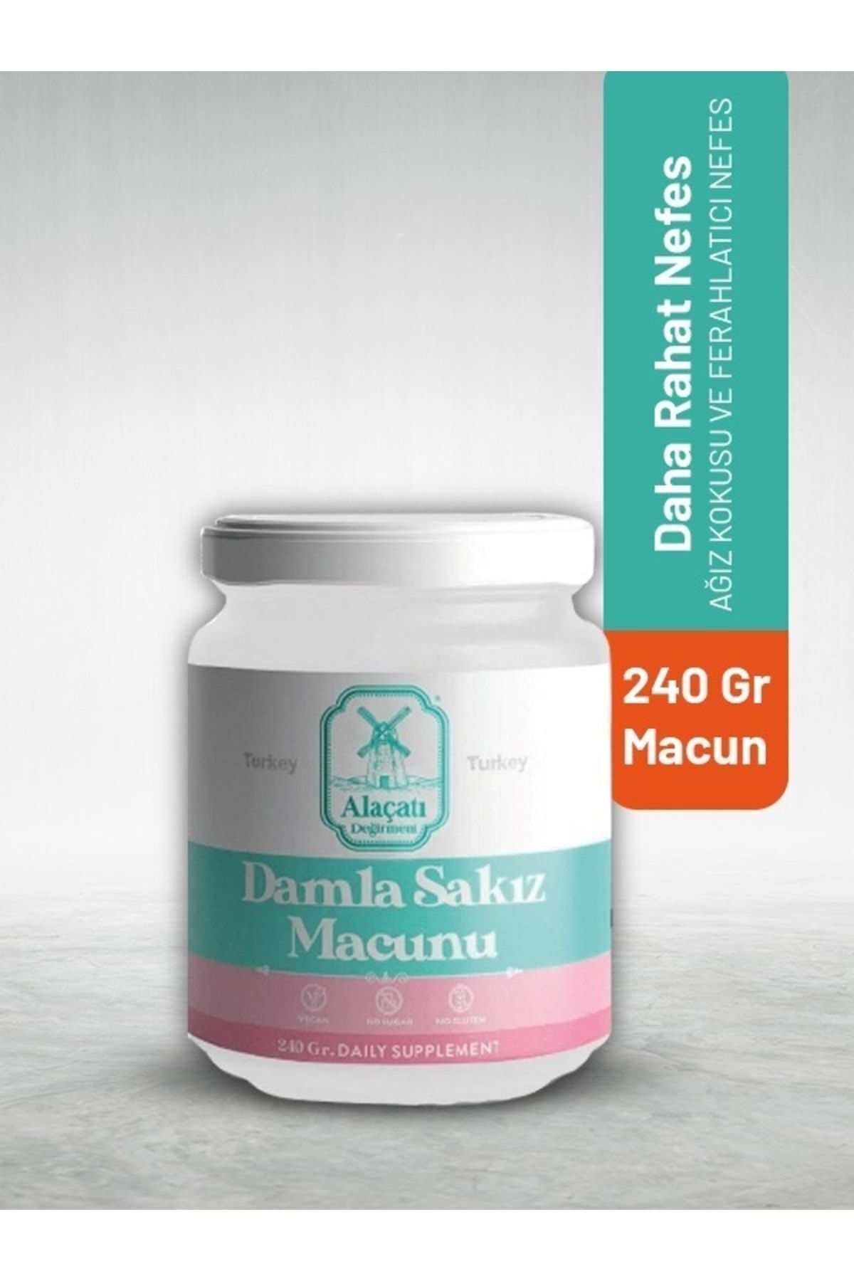 Damla Sakızlı 240 gr Macun