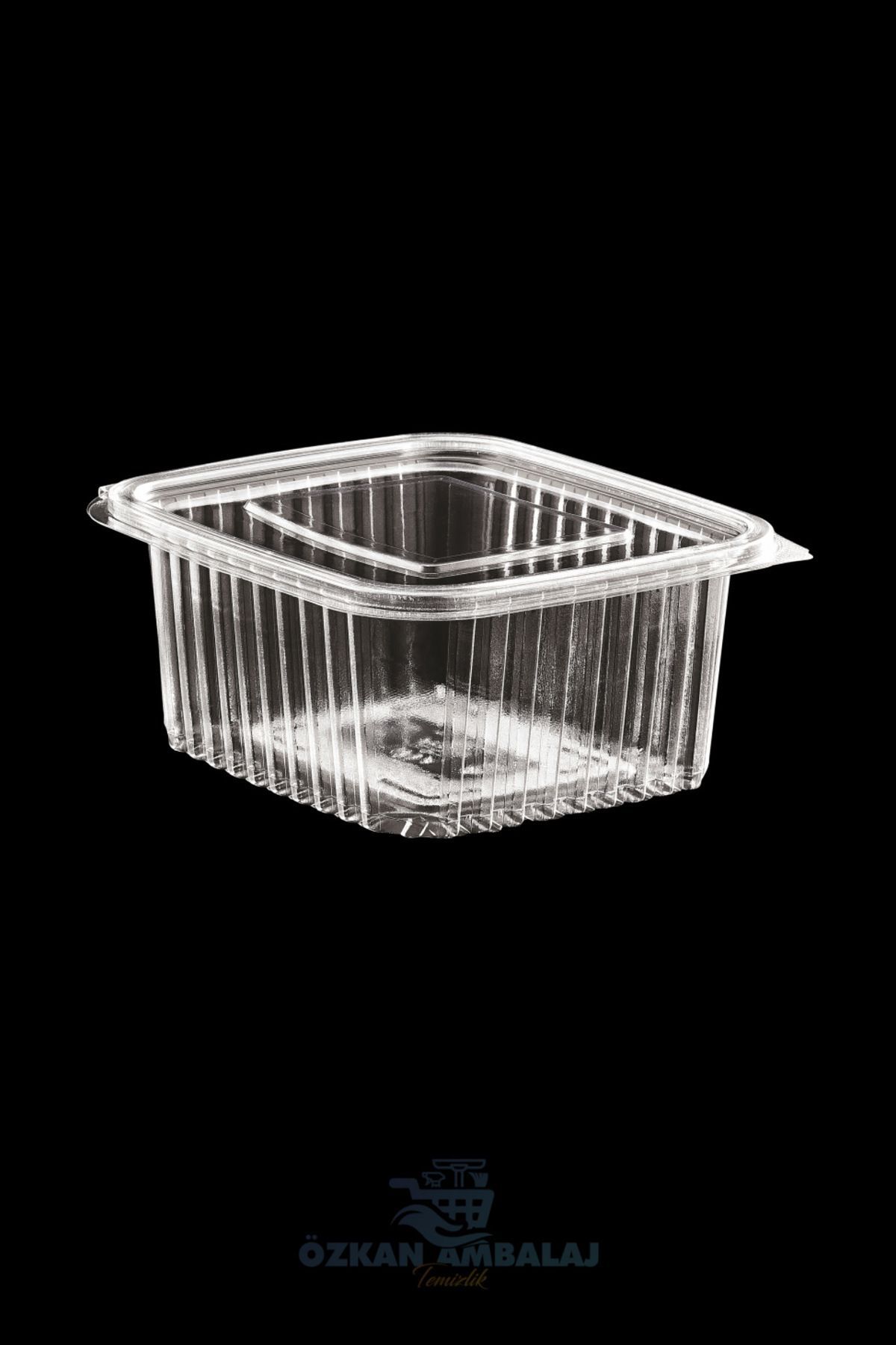 Plastik Sızdırmaz Kap 500 Gr 25 Adet