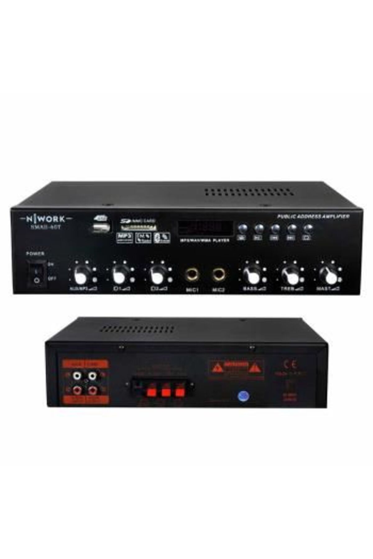 SMALL-60 T HAT TRAFOLU 60W MİKSER AMPLİFİKATÖR