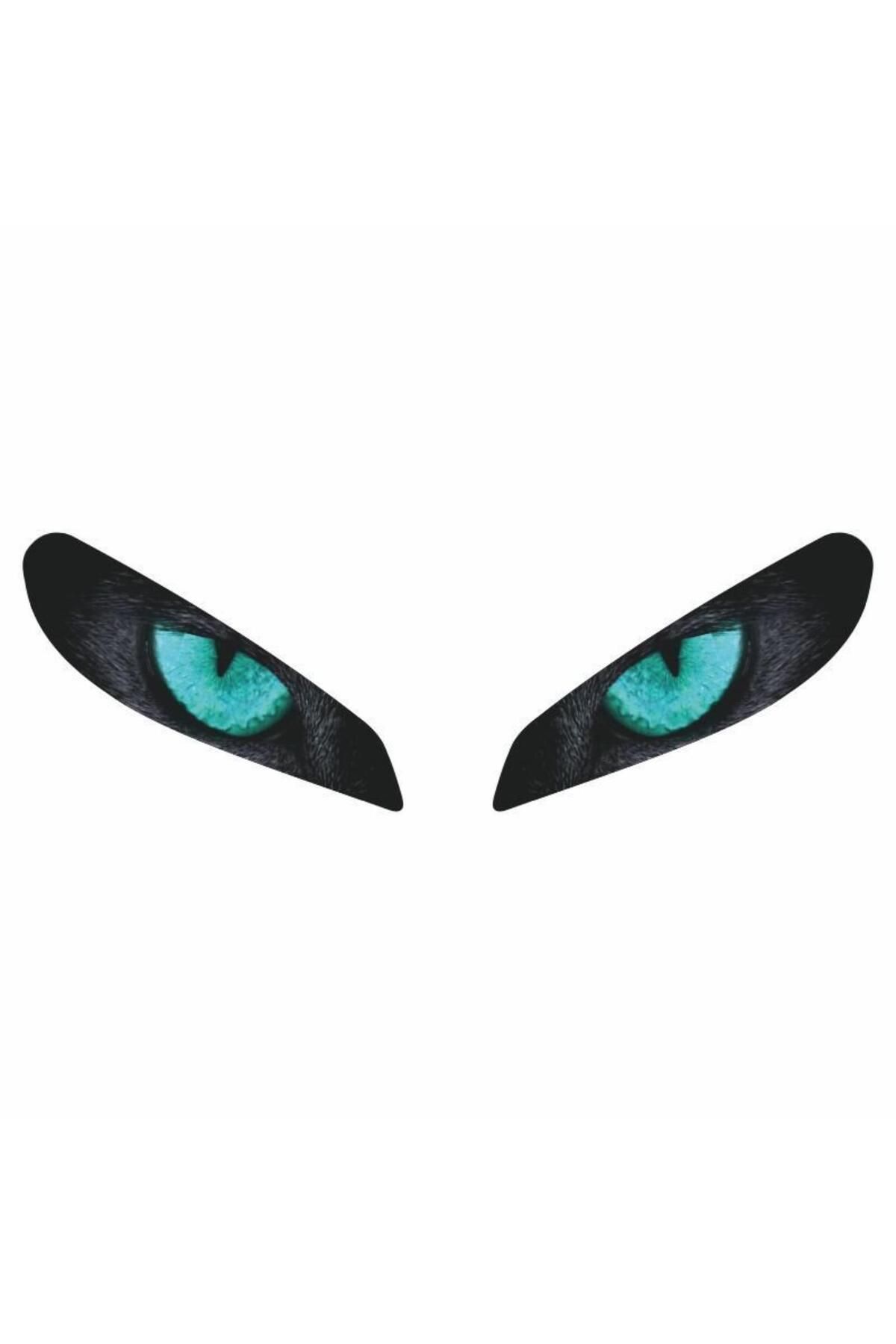 250 Sr 2020 - 2024 Uyumlu Far Sticker Mavi