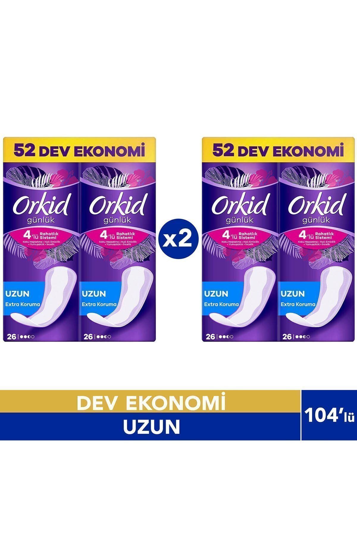 Günlük Ped Uzun Extra Koruma 104'lü Dev Ekonomi