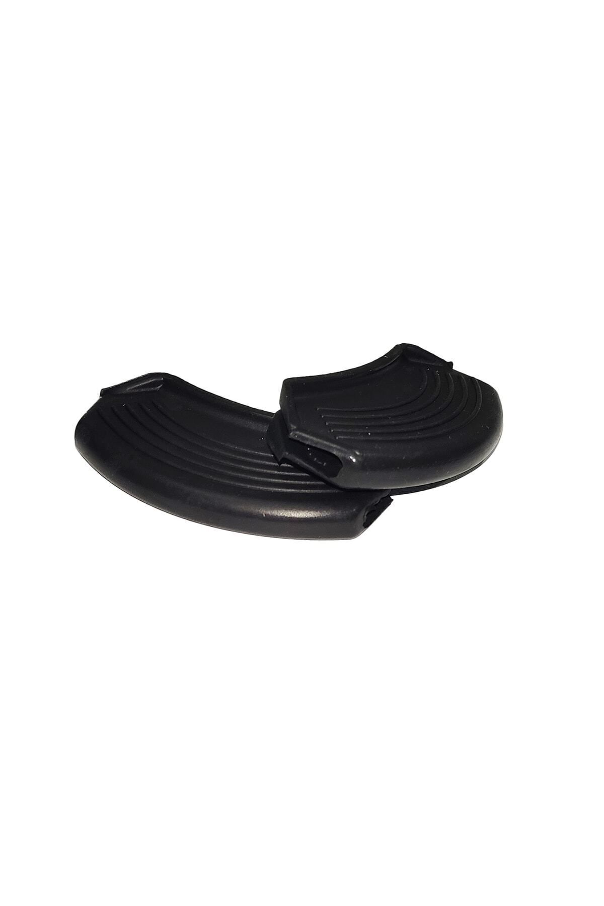 Silikon Tencere Tava Tutacağı Yanmaz Yapışmaz Tutamaç Set 9 X 4 Cm Siyah ( 1 Set 2 Adetten Oluşur )
