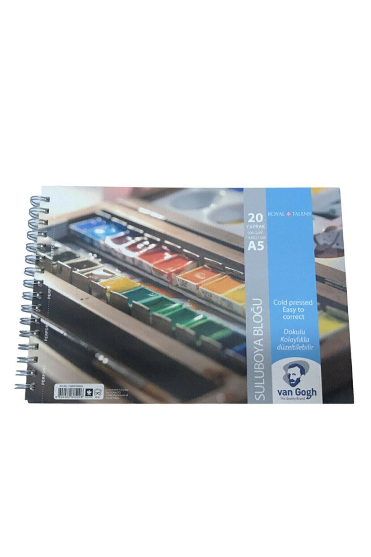 Van Gogh Spiralli A5 300gr 20yp Sulu Boya Blok / 300a54020