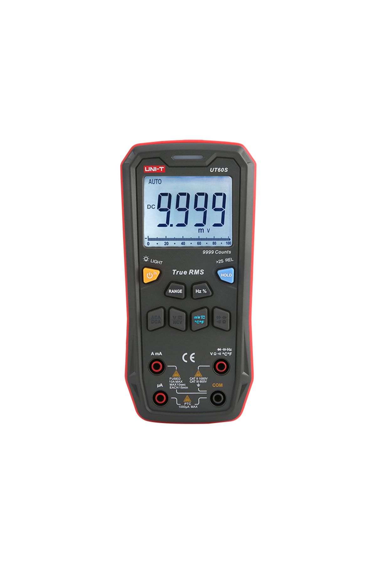 UT-60S Dijital Akıllı Multimetre,Bluetooth Multimetre True RMS 1000V AC DC Voltmetre Ampermetre Frek