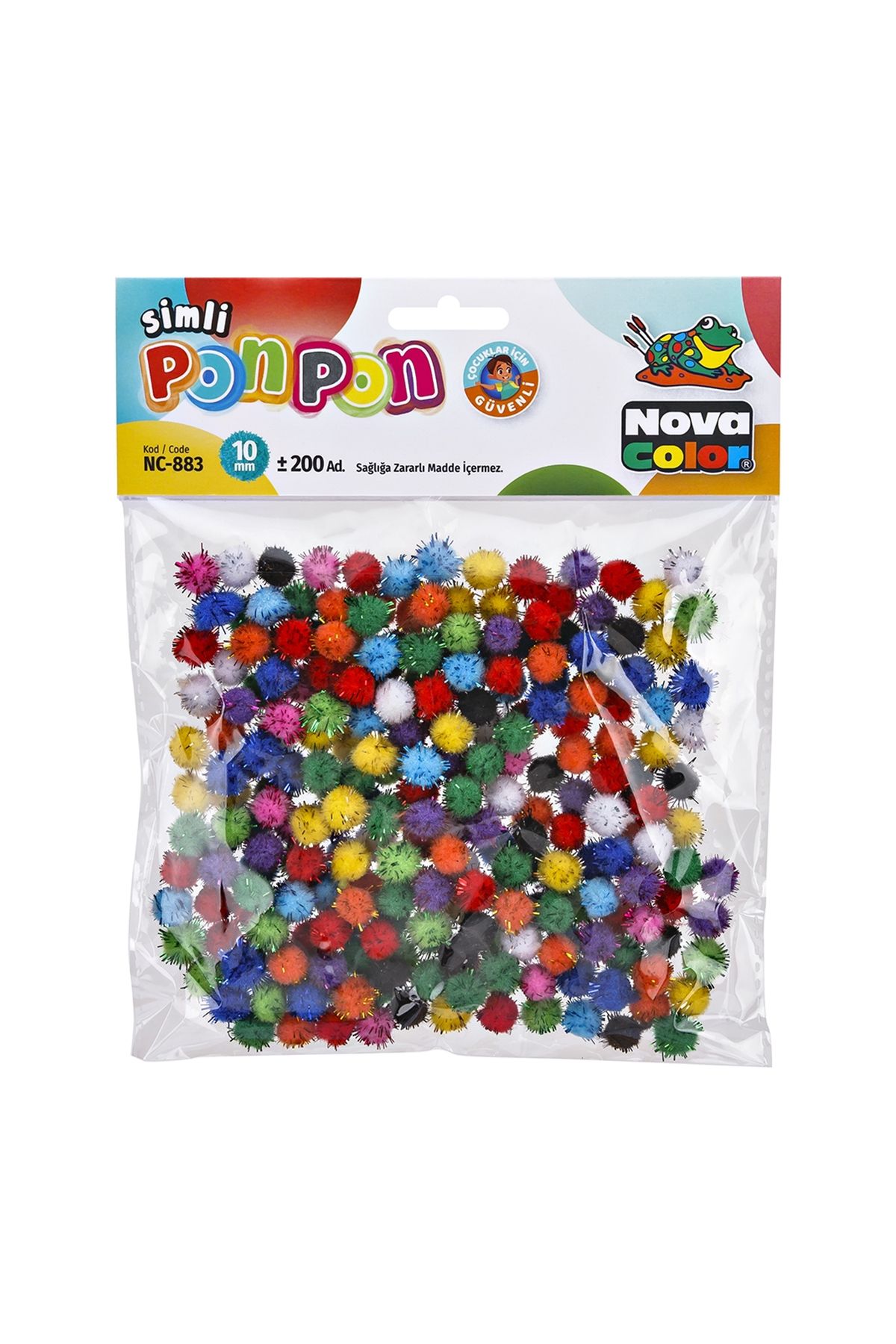 Simli Ponpon 200 Adet Nc-883