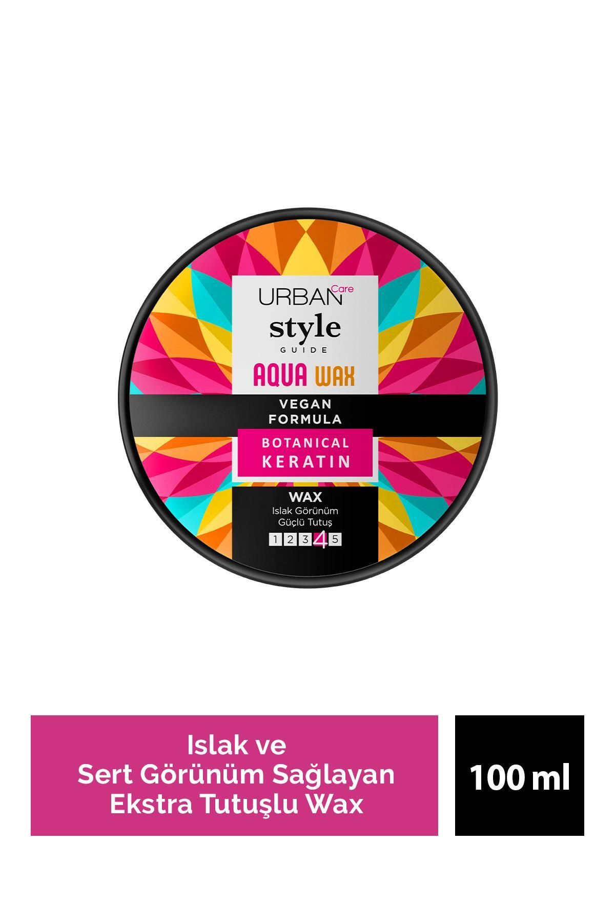 Style Guide Islak Görünüm Sağlayan Aqua Wax - Güçlü Tutuş - Vegan - 100 ml
