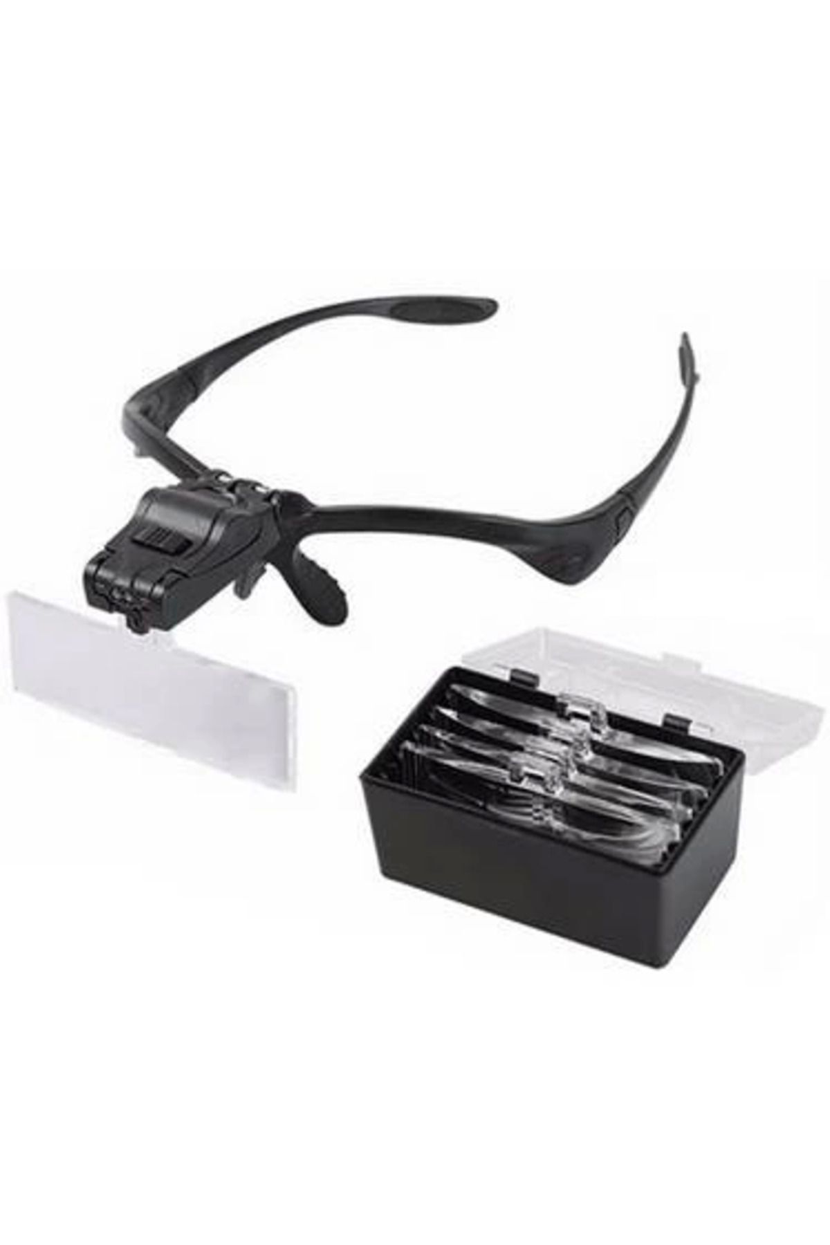 Yeni Kr -ışıklı Gözlük Büyüteç - 5 Farklı Lens 9892b Kampanyalı