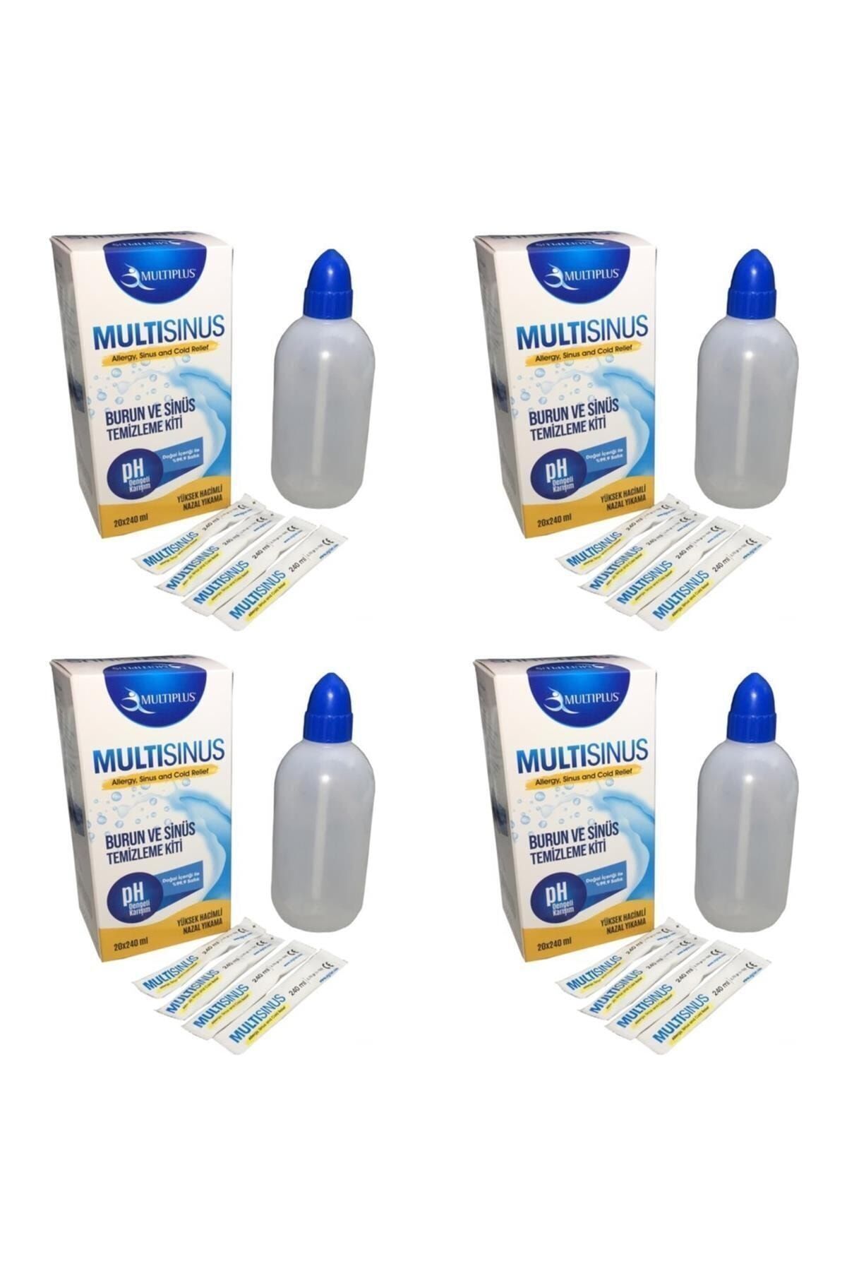 Multi Sinüs Rinse Burun Ve Sinüs Temizleme Kiti -4'lü Set
