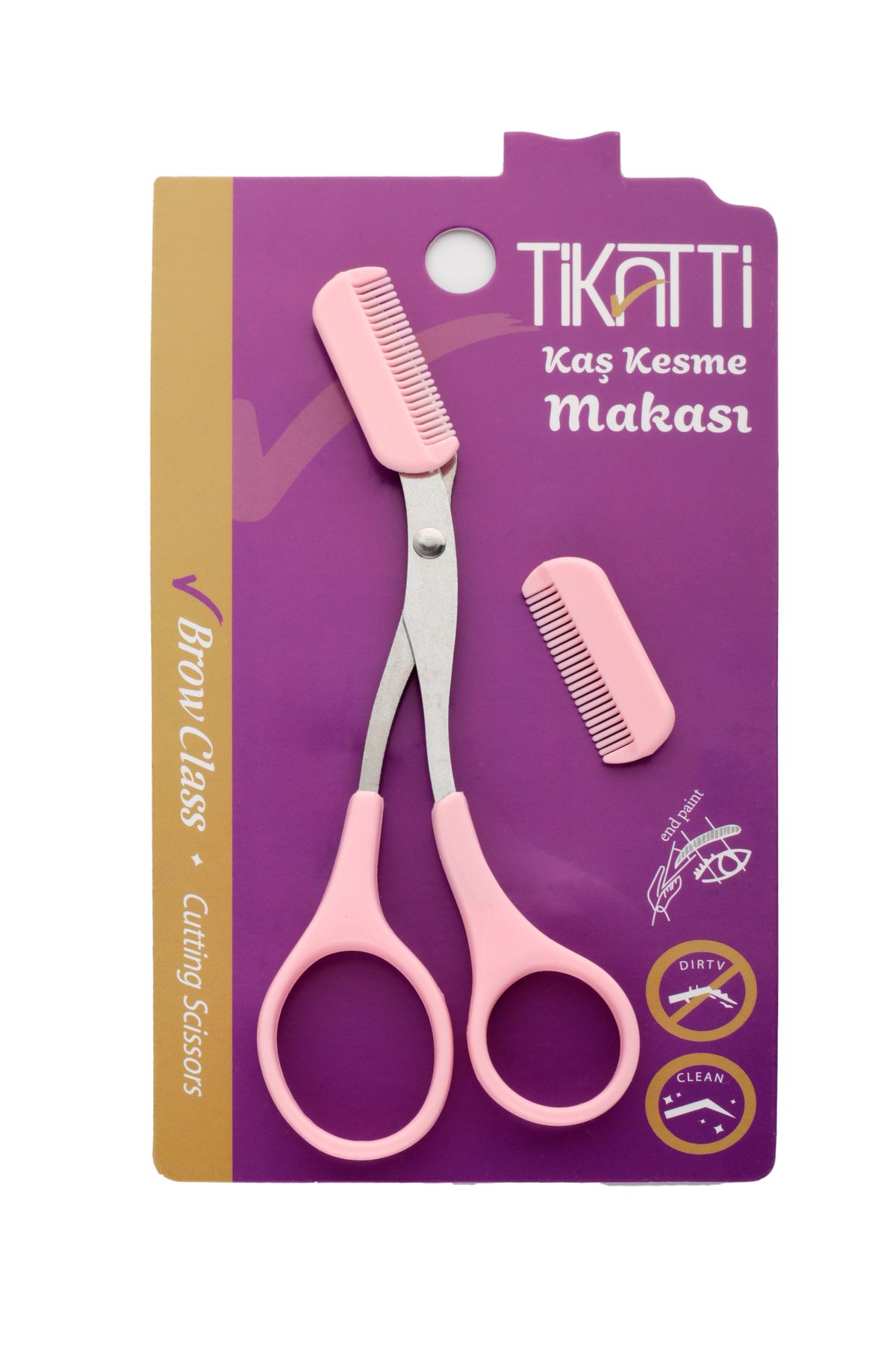 Taraklı Kaş Makası Ekstra Yedek Taraklı